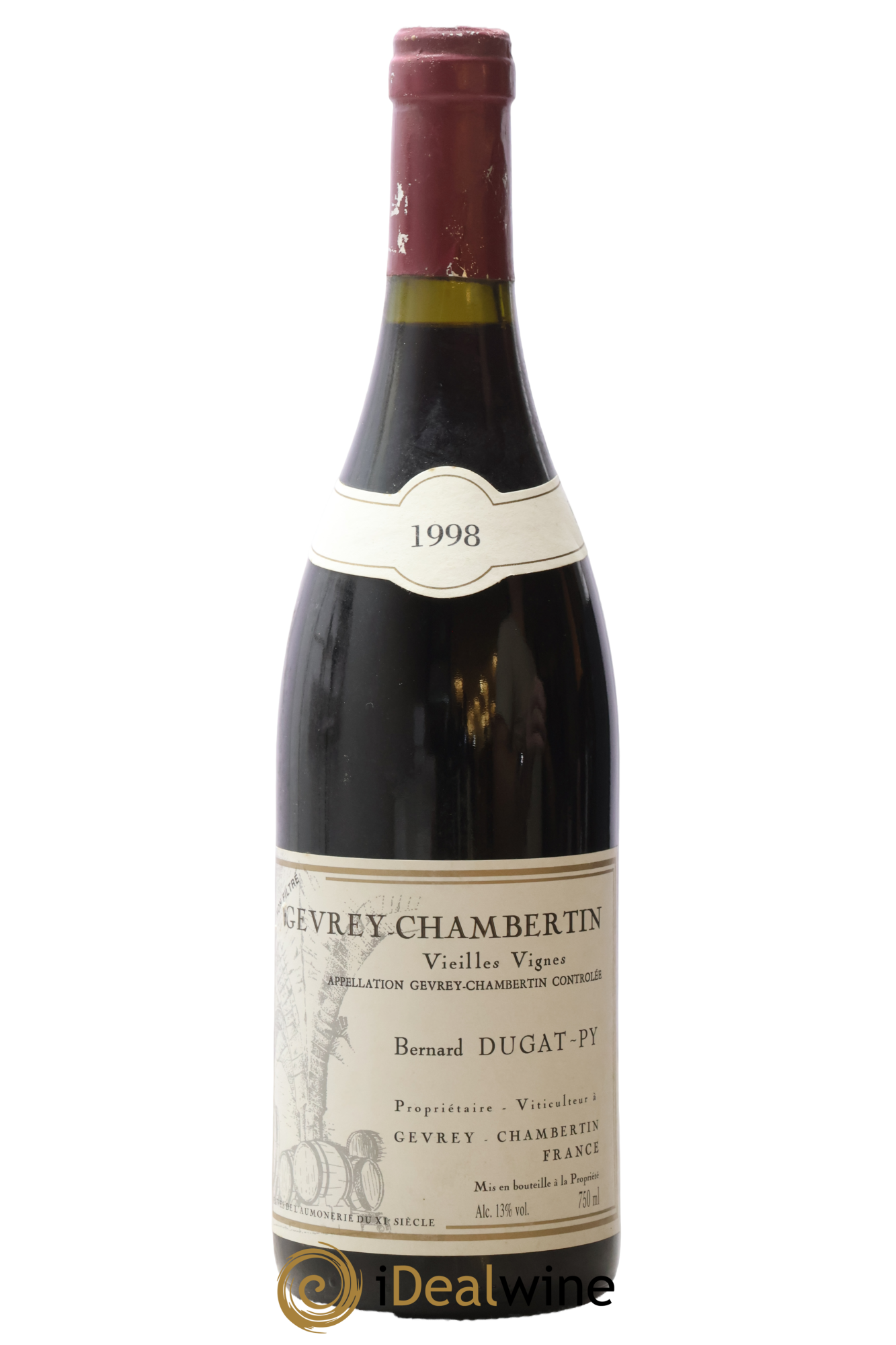 Gevrey-Chambertin Vieilles Vignes Dugat-Py 1998 - Lot of 1 bottle - 0