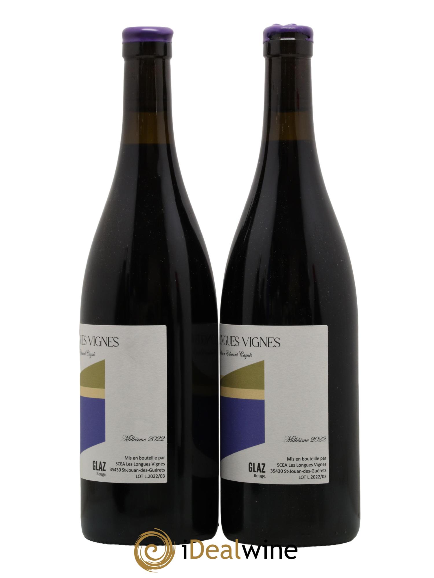 Divers Bretagne Glaz Domaine des Longues Vignes 2022 - Lot de 2 bouteilles - 1
