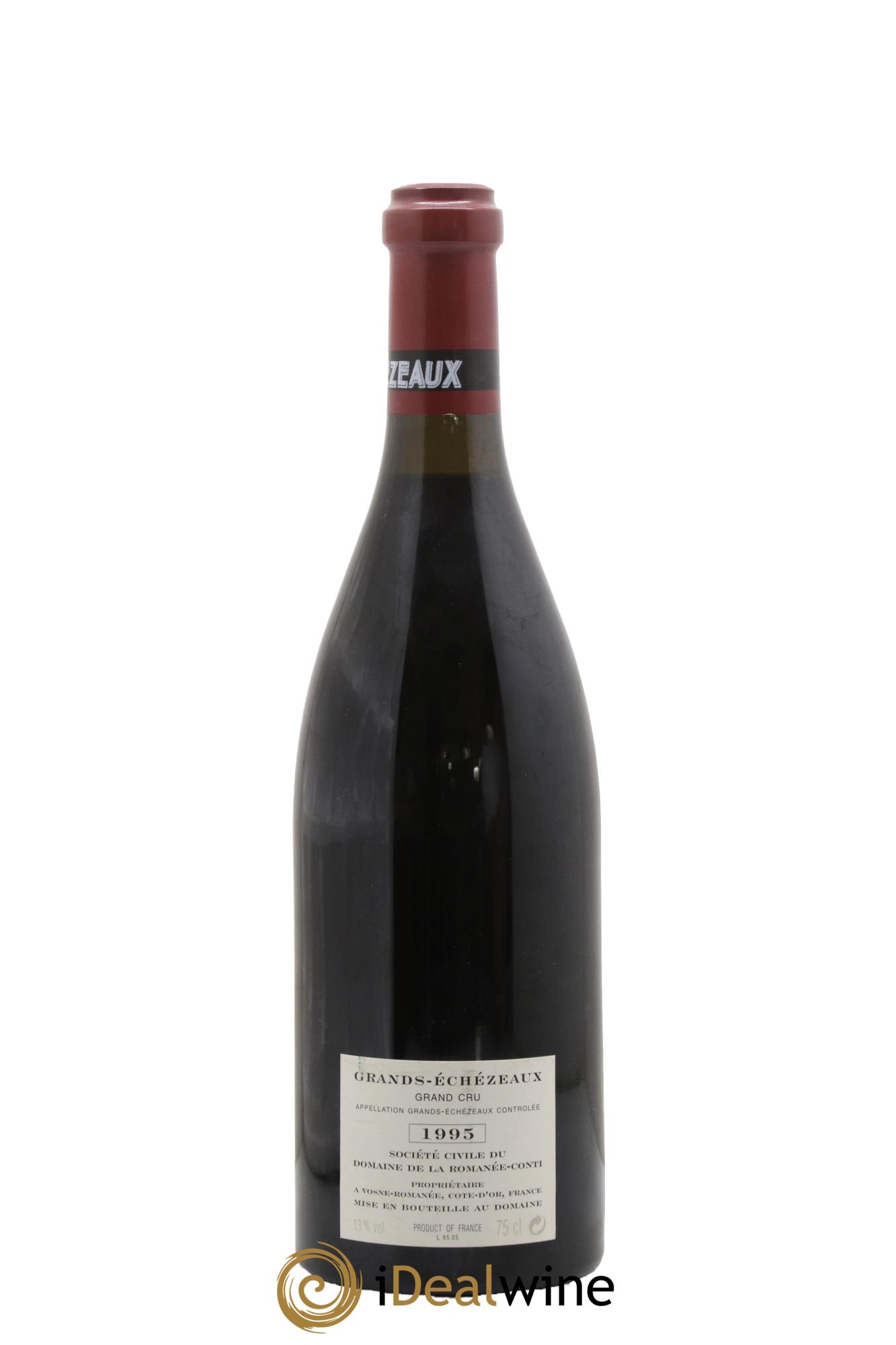 Grands-Echezeaux Grand Cru Domaine de la Romanée-Conti 1995 - Lotto di 1 bottiglia - 1
