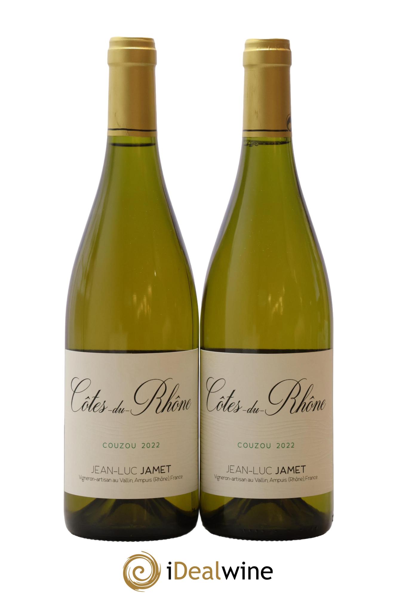 Côtes-du-Rhône Couzou Jean Luc Jamet 2022 - Lot de 2 bouteilles - 0