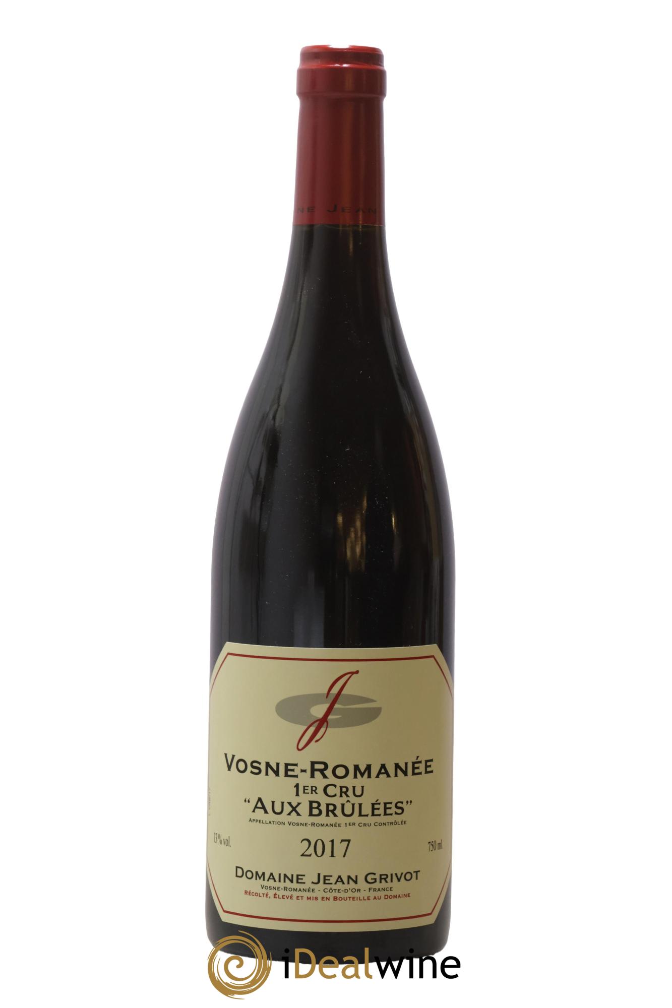 Vosne-Romanée 1er Cru Aux Brûlées Jean Grivot 2017 - Lot de 1 bouteille - 0