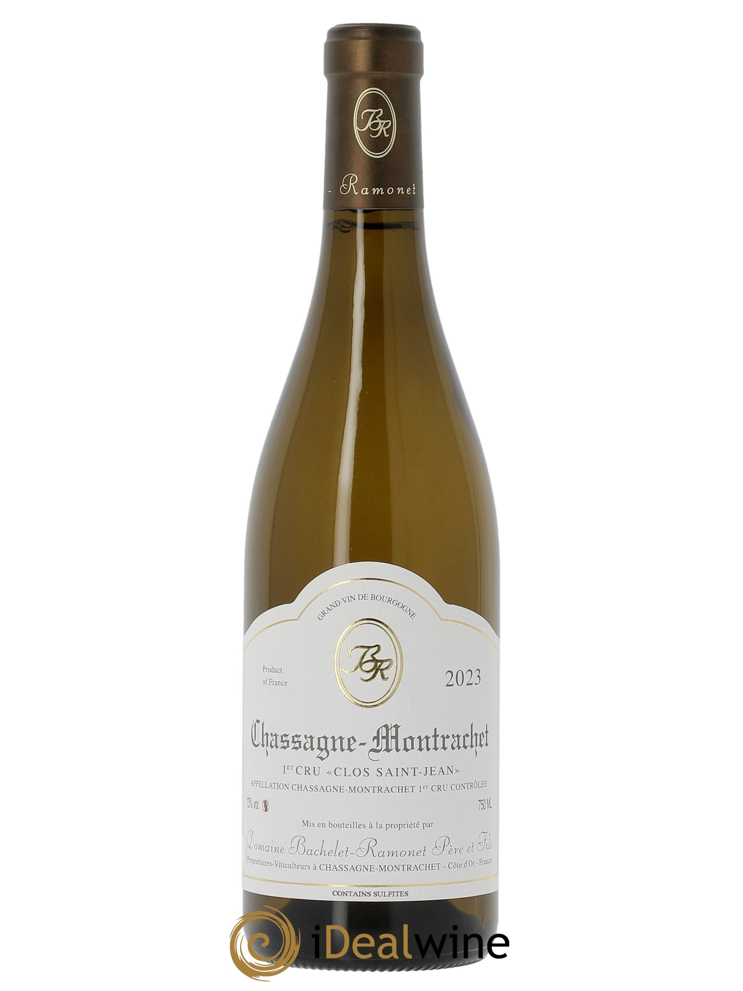 Chassagne-Montrachet 1er Cru Clos Saint-Jean Bachelet-Ramonet (Domaine)  2023 - Lot de 1 bouteille - 0