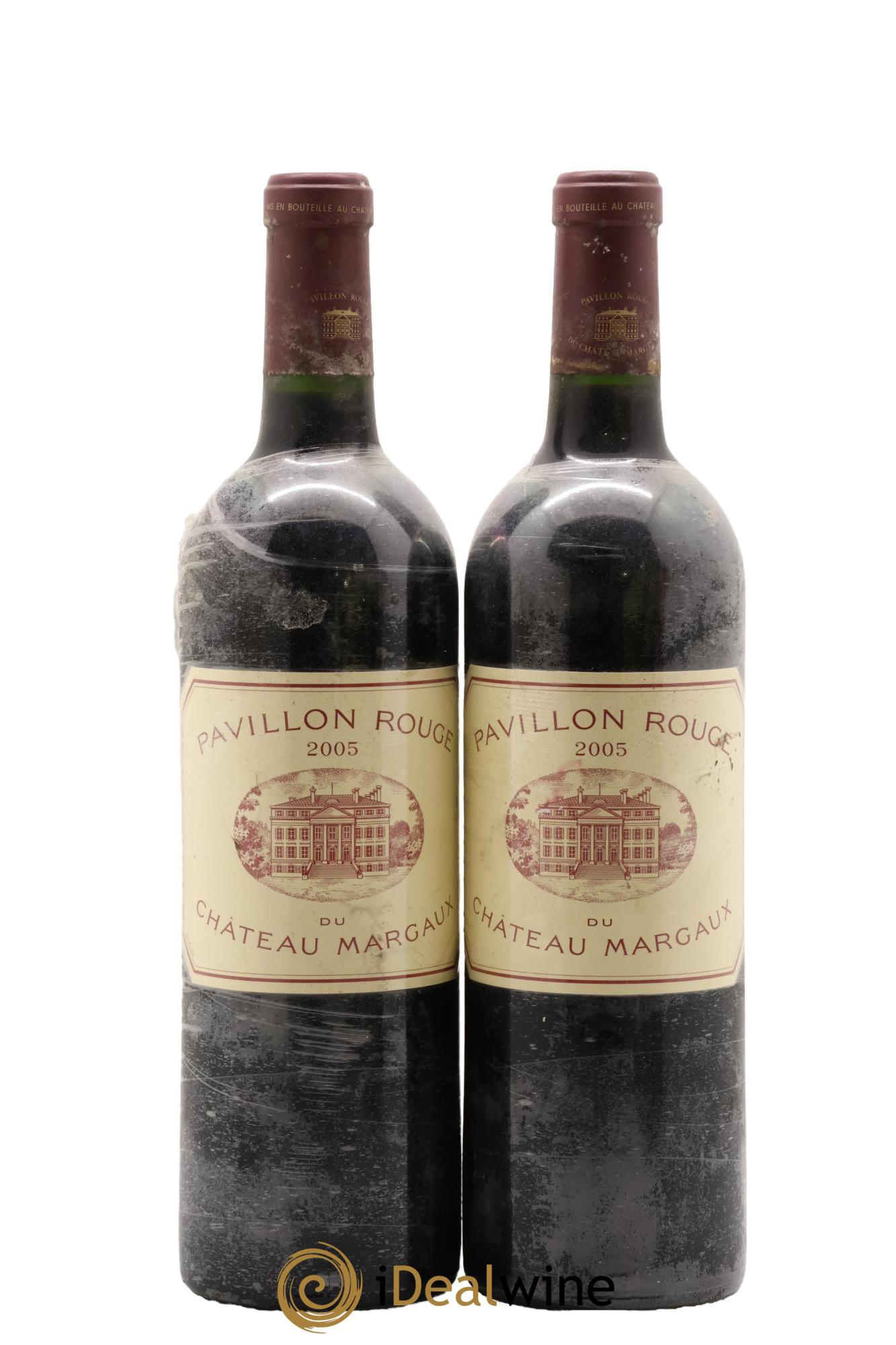 Pavillon Rouge du Château Margaux Second Vin 2005 - Posten von 2 Flaschen - 0