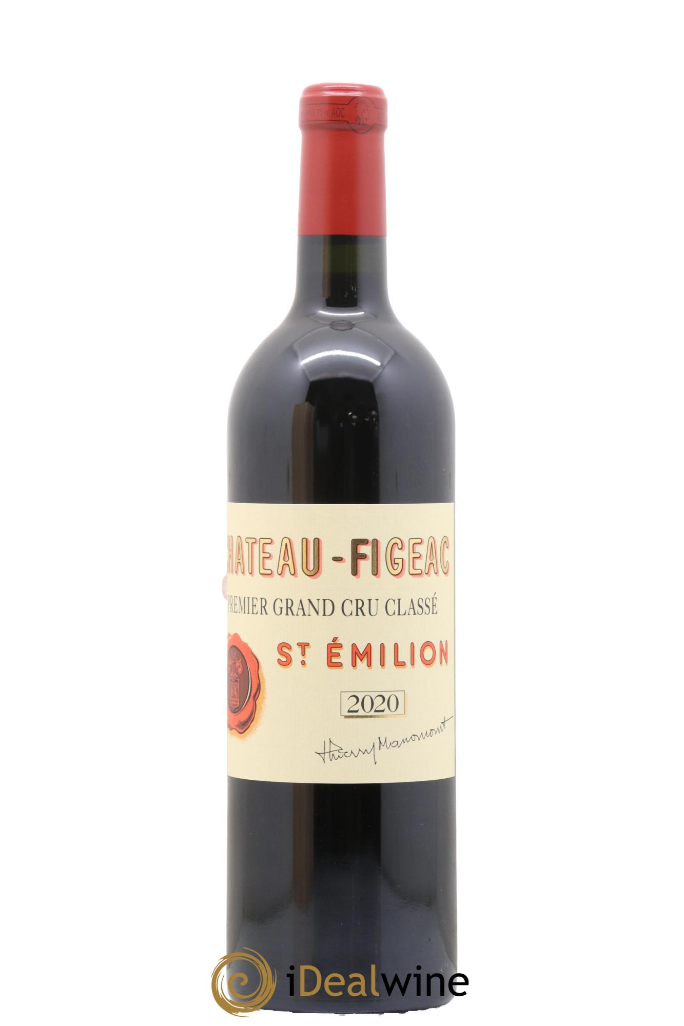 Château Figeac 1er Grand Cru Classé A  2020 - Lotto di 1 bottiglia - 1