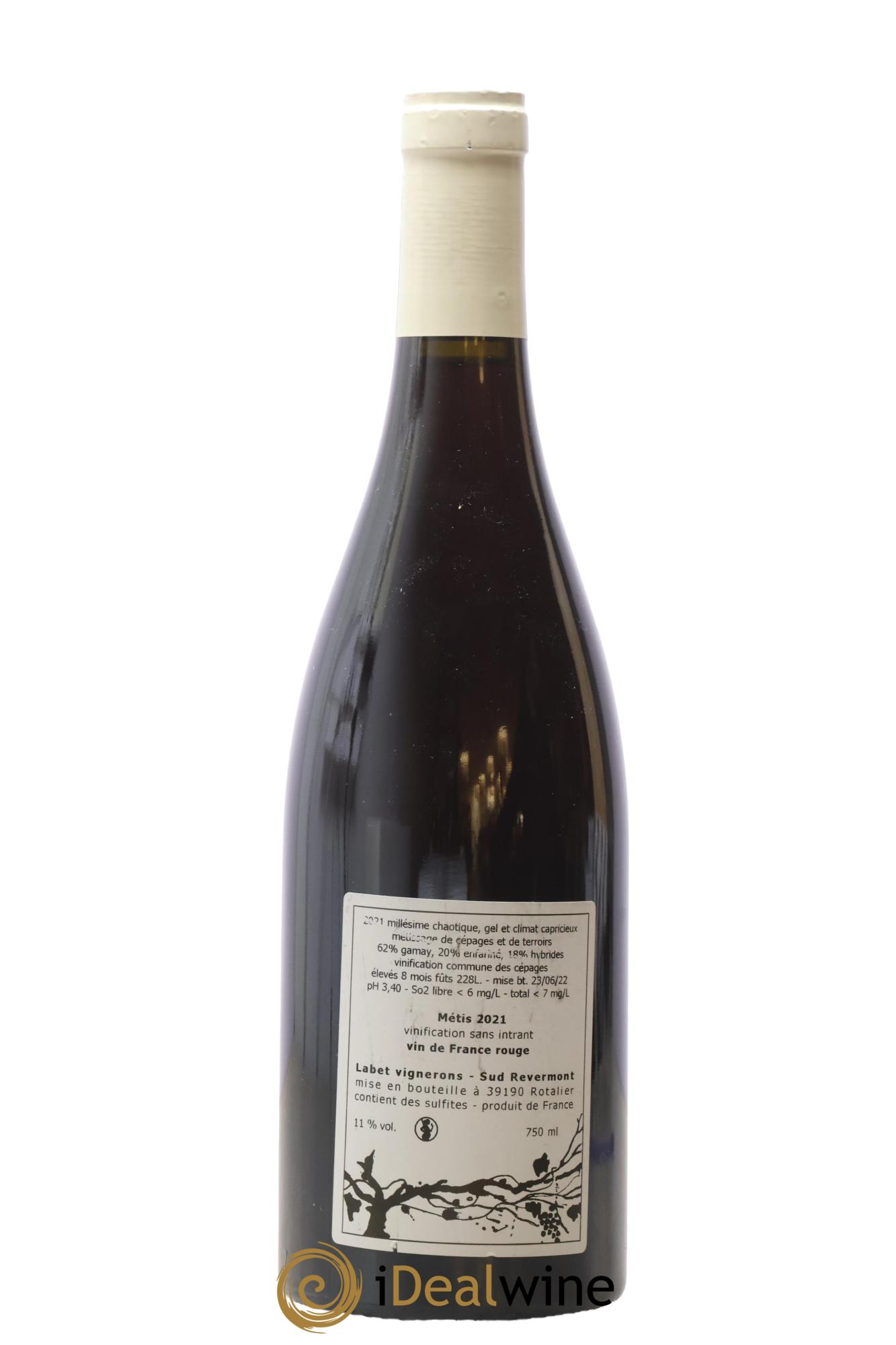 Vin de France Métis Romain - Julien  - Charline Labet 2021 - Lotto di 1 bottiglia - 1