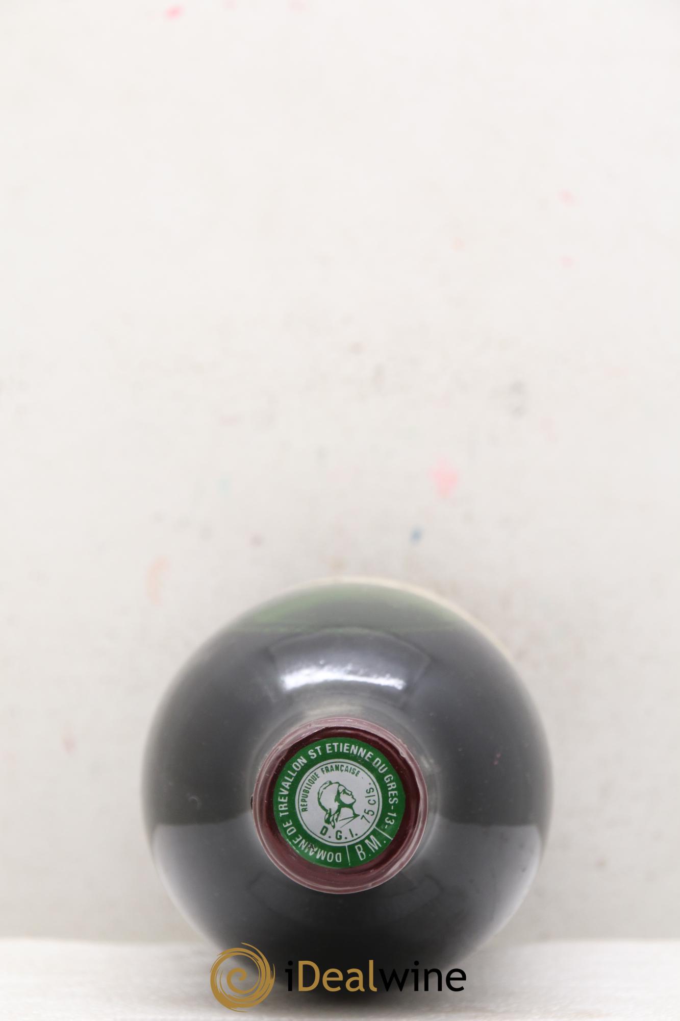 Coteaux d'Aix-en-Provence Trévallon (Domaine de) Eloi Dürrbach 1988 - Lot de 1 bouteille - 1