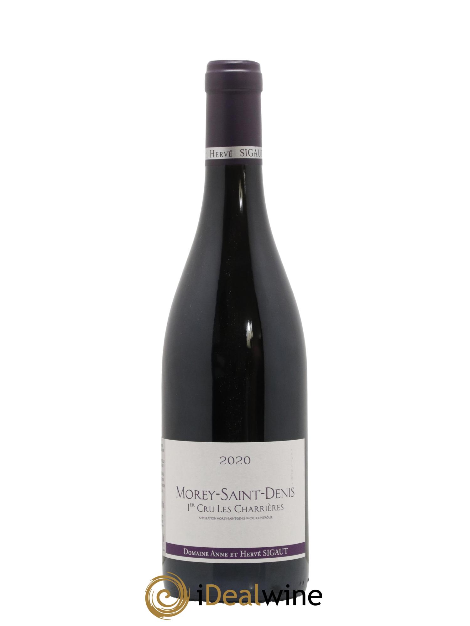 Morey-Saint-Denis 1er Cru Les Charrieres Anne et Hervé Sigaut (Domaine) 2020 - Lot de 1 bouteille - 0