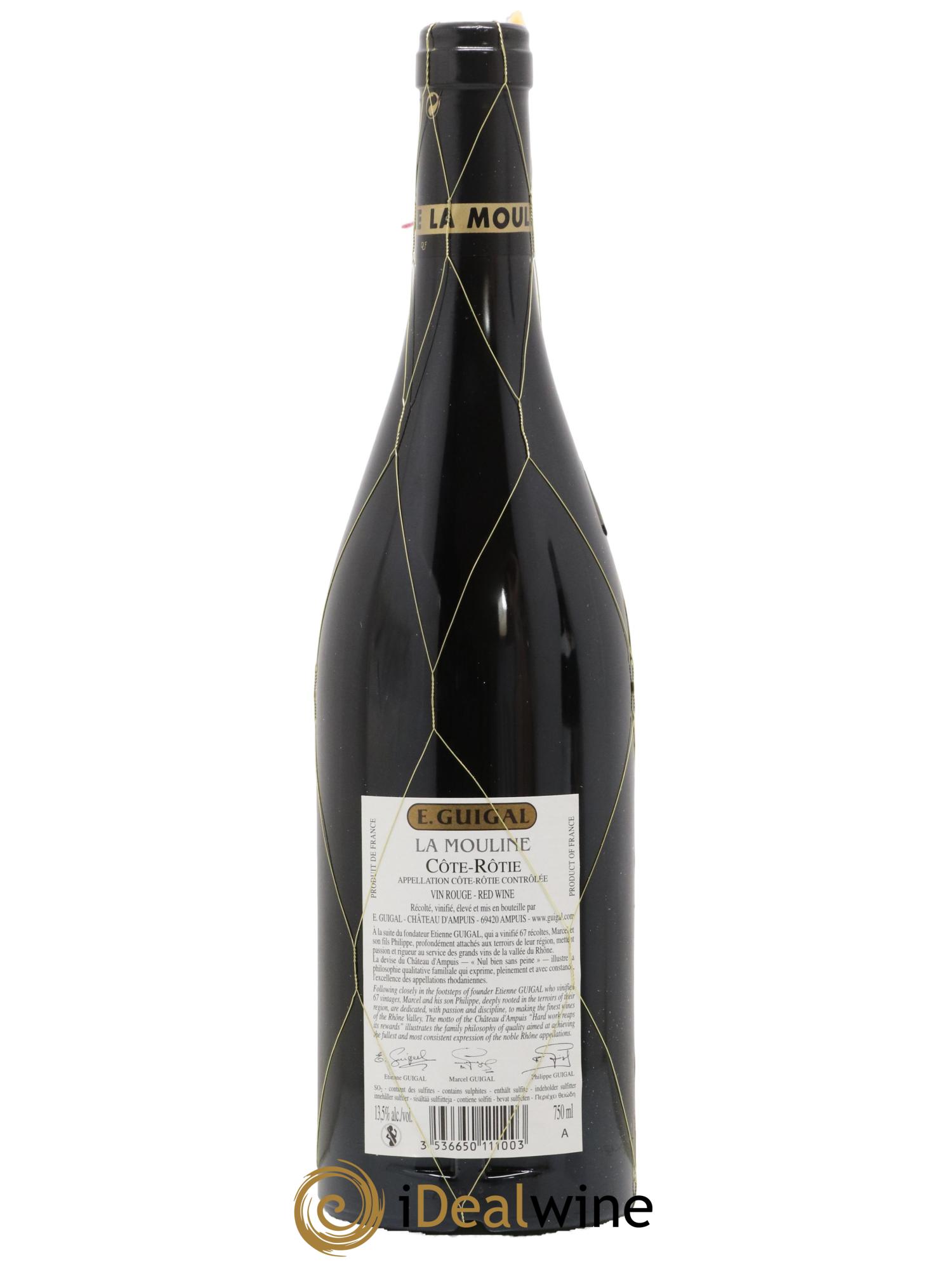 Côte-Rôtie La Mouline Guigal 2016 - Lot of 1 bottle - 1