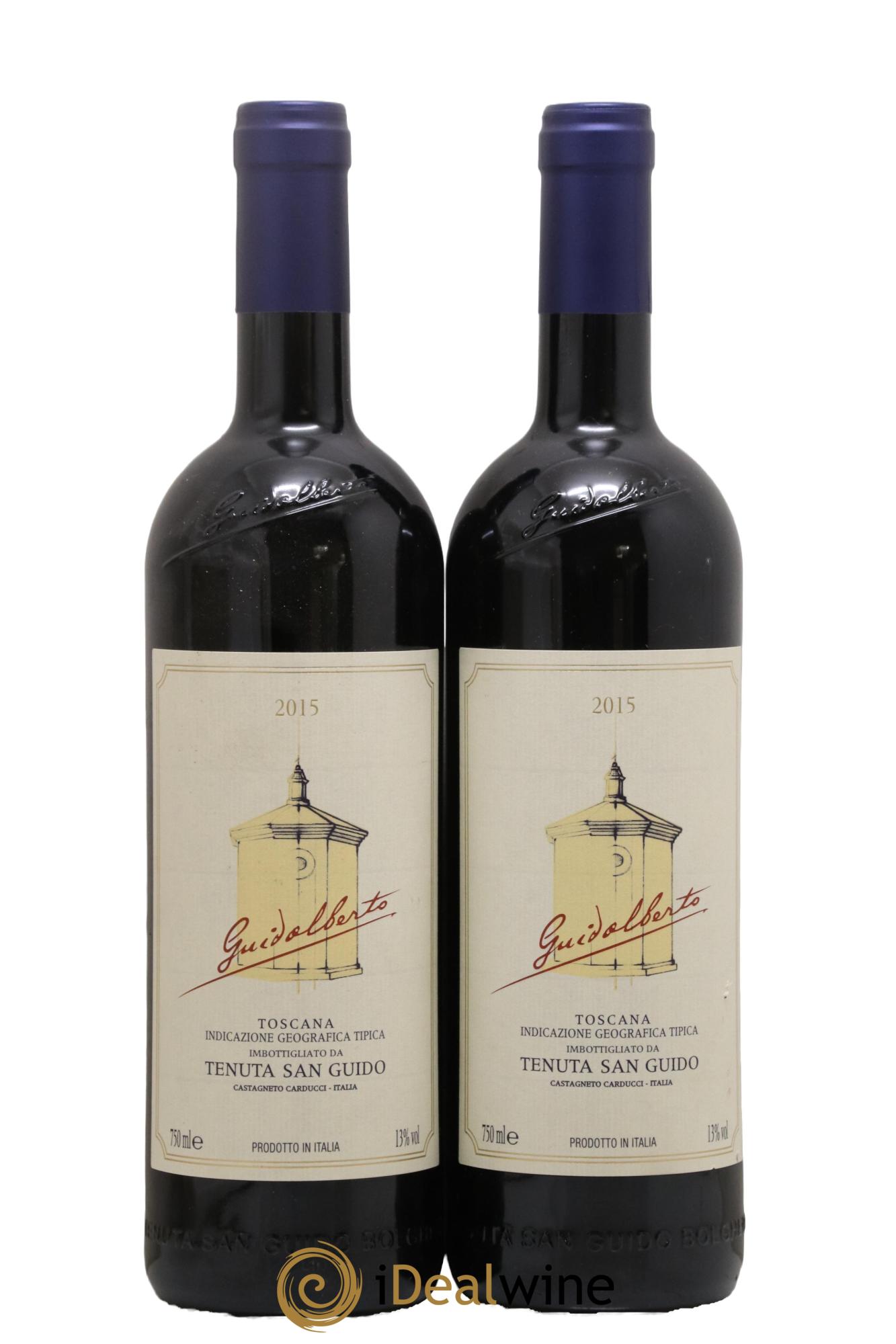 Toscana IGT Guidalberto Tenuta San Guido 2015 - Lot of 2 bottles - 0