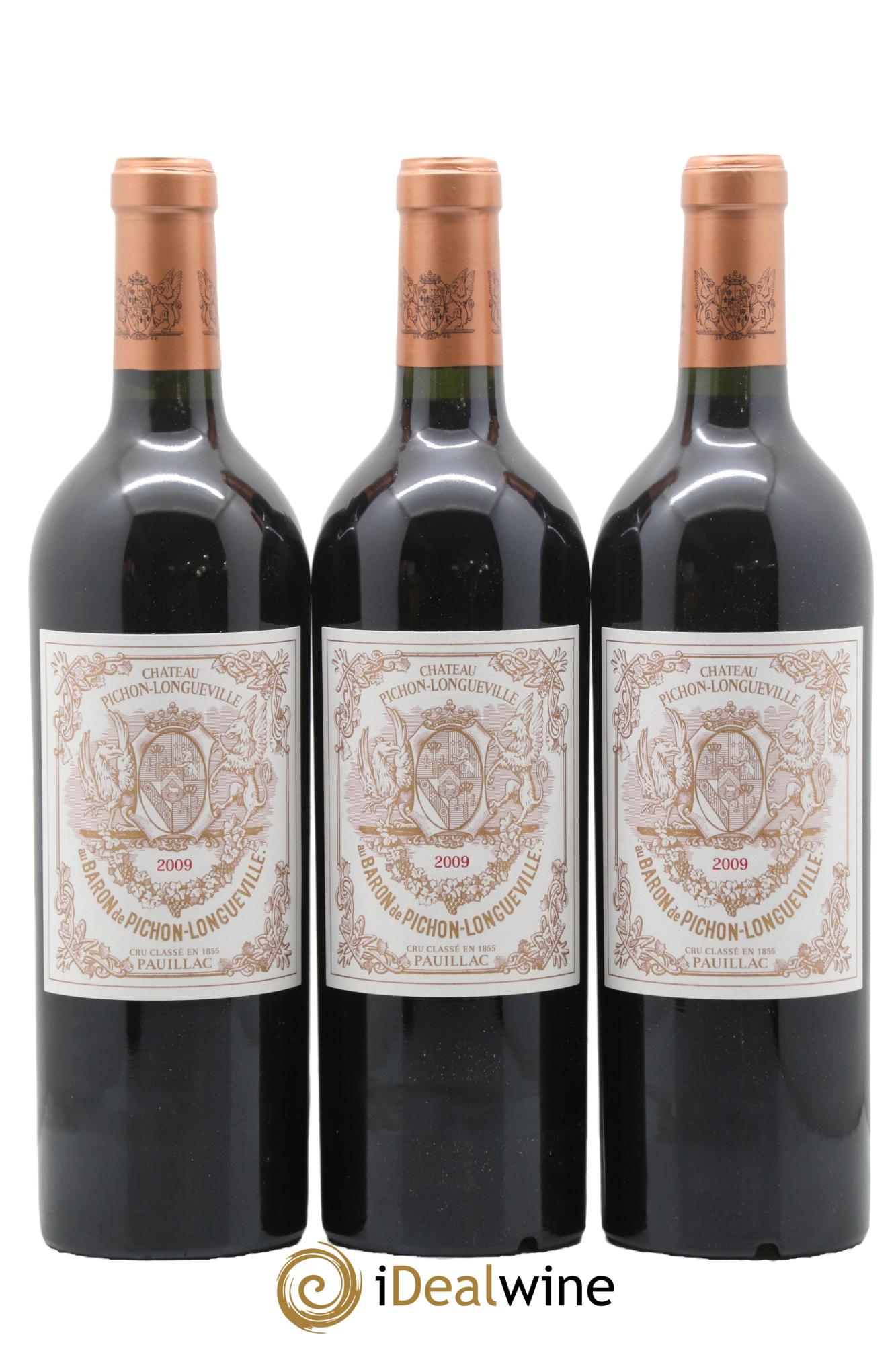 Pichon Longueville Baron 2ème Grand Cru Classé 2009 - Posten von 12 Flaschen - 2