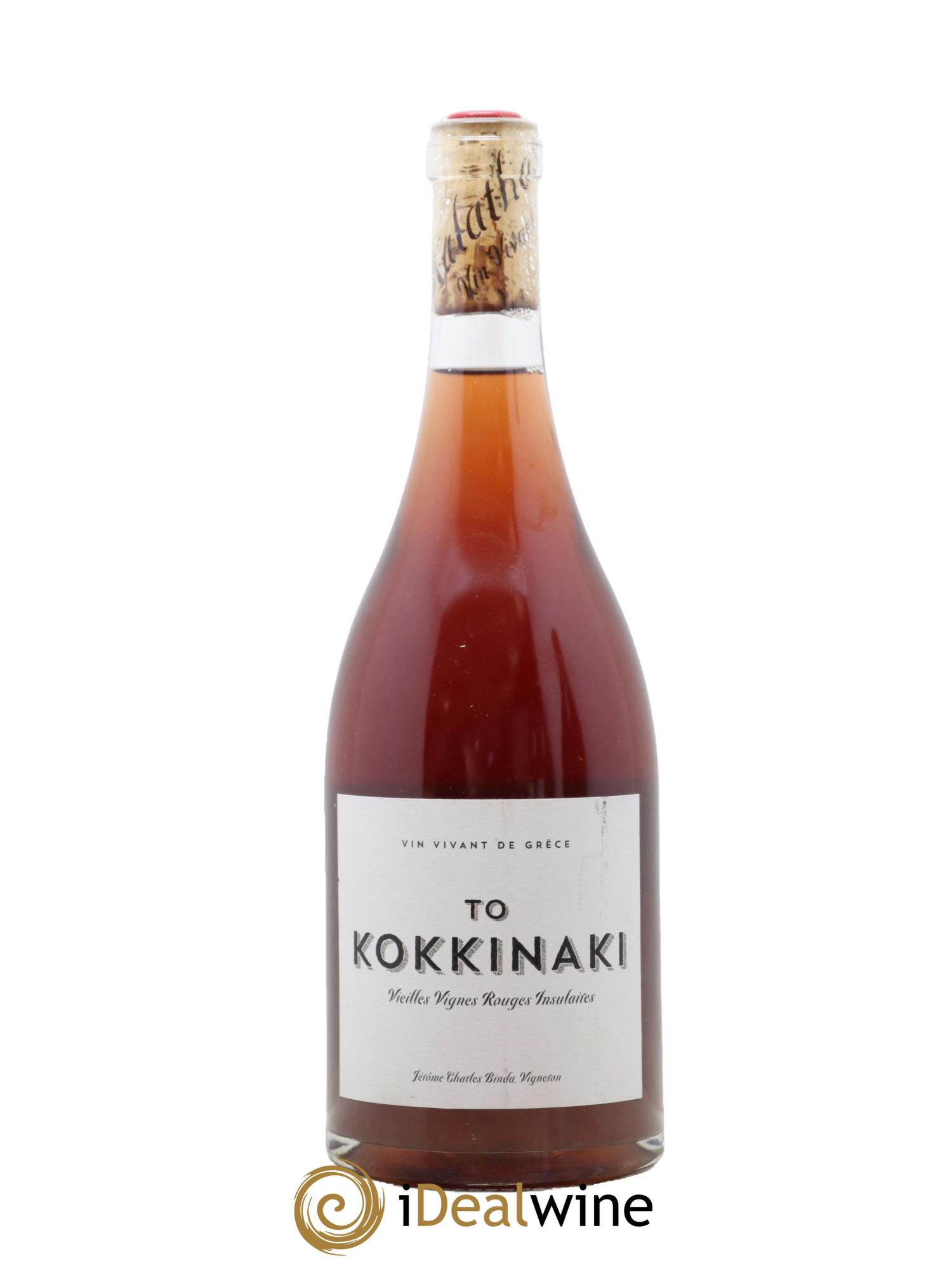 Vins Etrangers Grece To Kokkinaki Vieilles Vignes Insulaires - Lot de 1 bouteille - 0