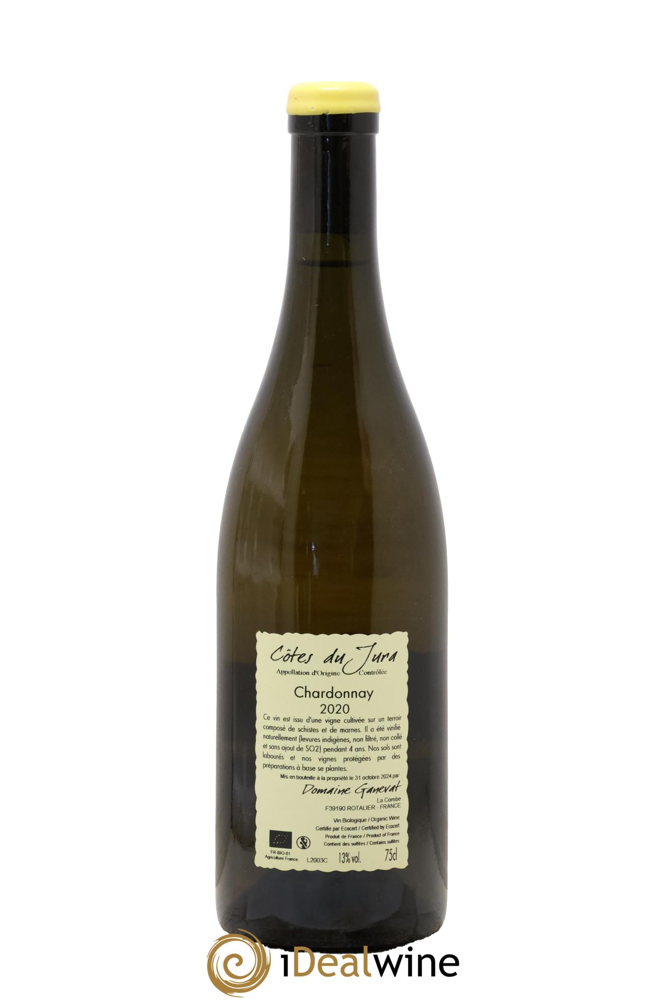 Côtes du Jura Chardonnay En Billat Jean-François Ganevat (Domaine) 2020 - Posten von 1 Flasche - 1