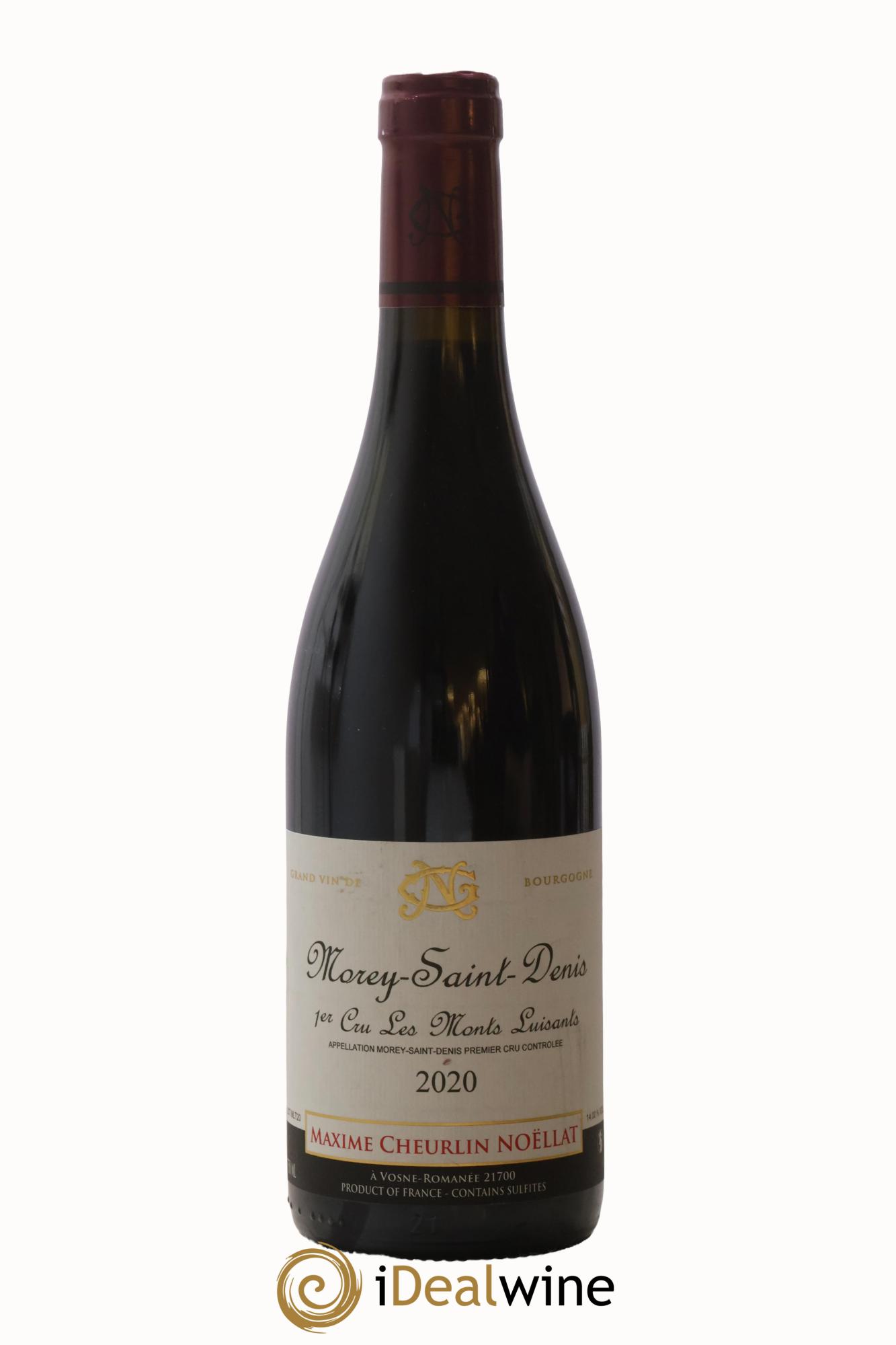 Morey-Saint-Denis 1er Cru Les Monts Luisants Maxime Cheurlin Noëllat 2020 - Lot de 1 bouteille - 0