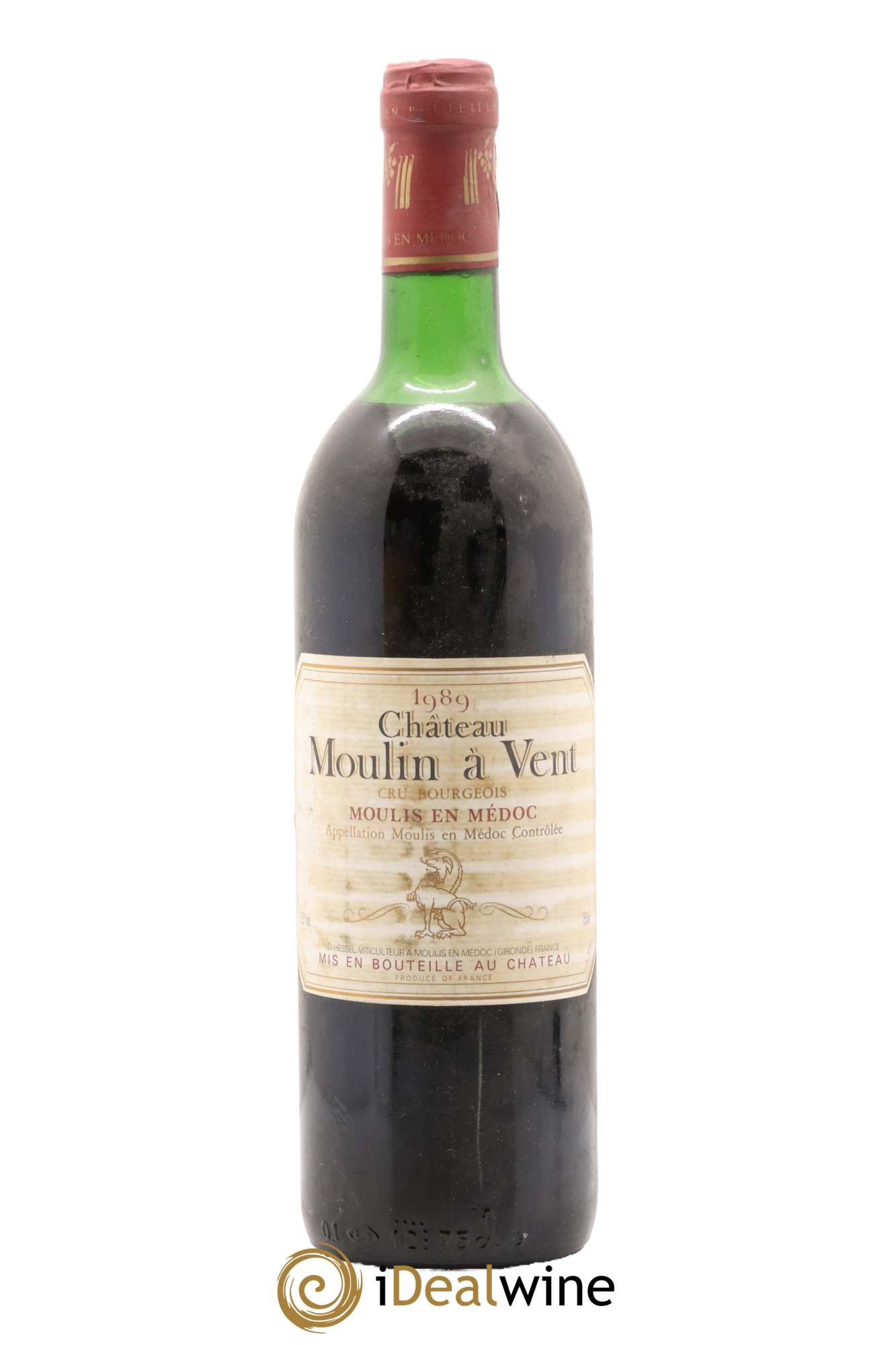 Moulin-à-Vent Château du Moulin à Vent 1989 - Lot de 1 bouteille - 0