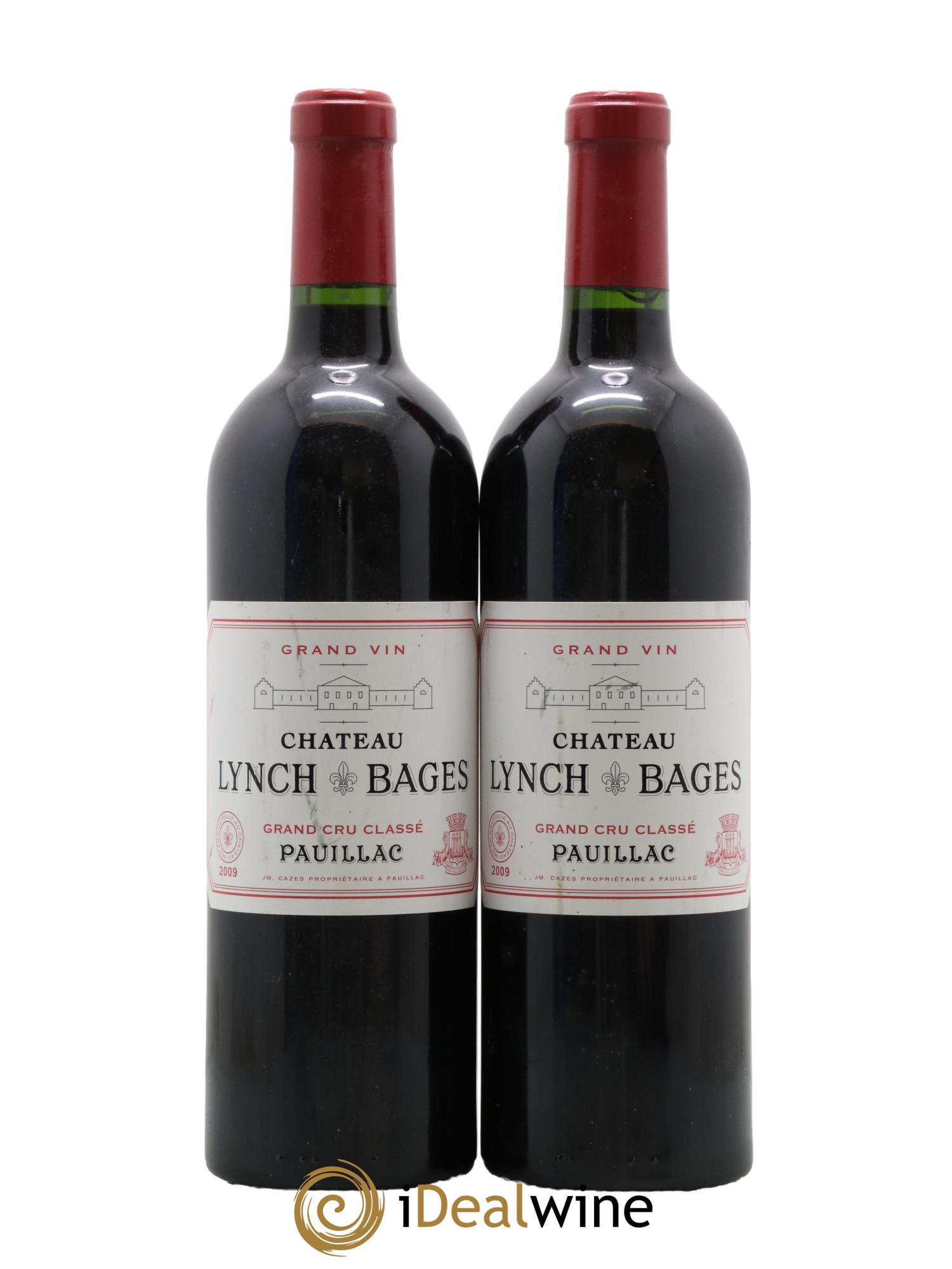 Château Lynch Bages 5ème Grand Cru Classé 2009 - Lot de 2 bouteilles - 0