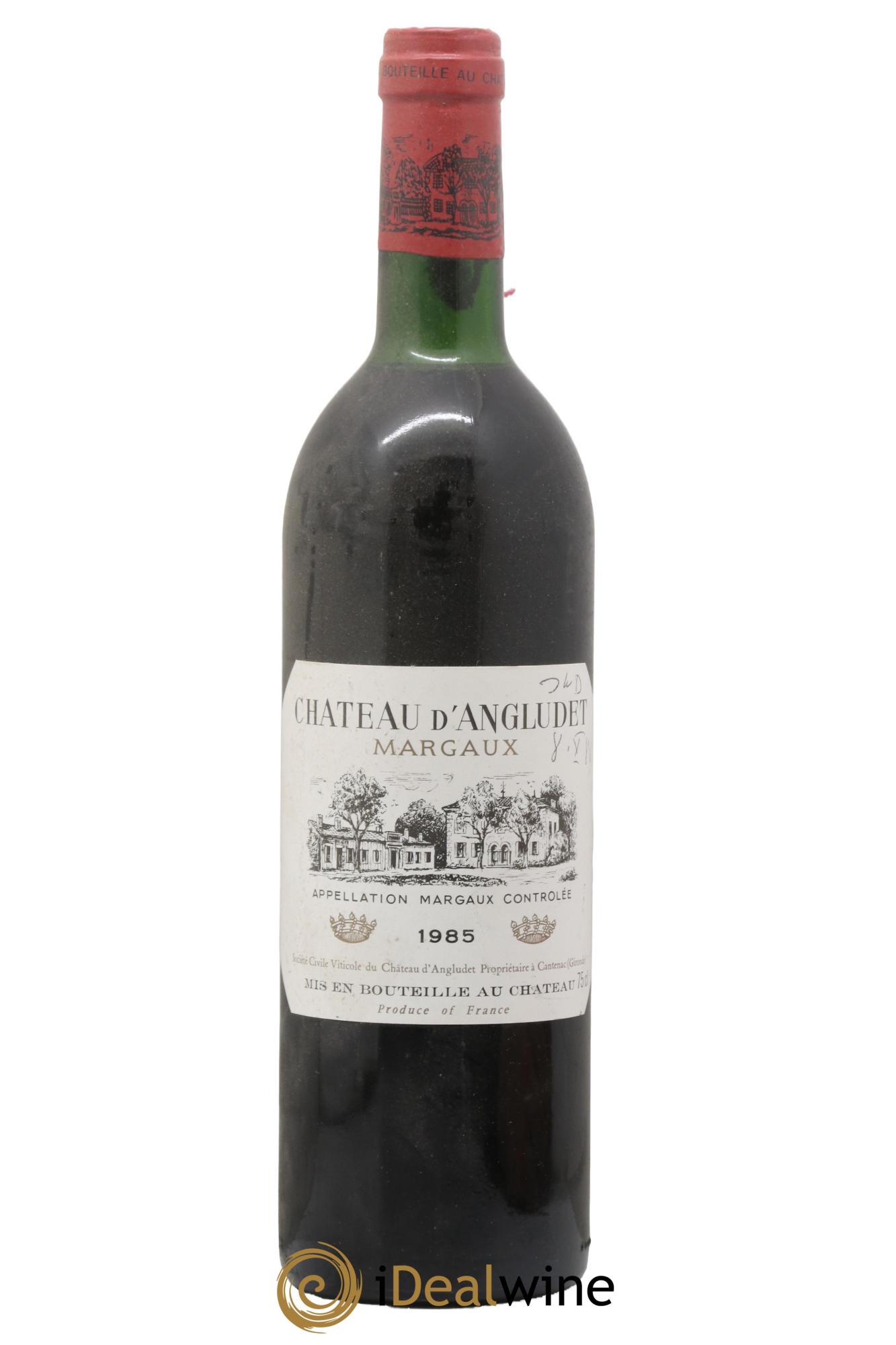 Château d' Angludet Cru Bourgeois 1985 - Lot de 1 bouteille - 0