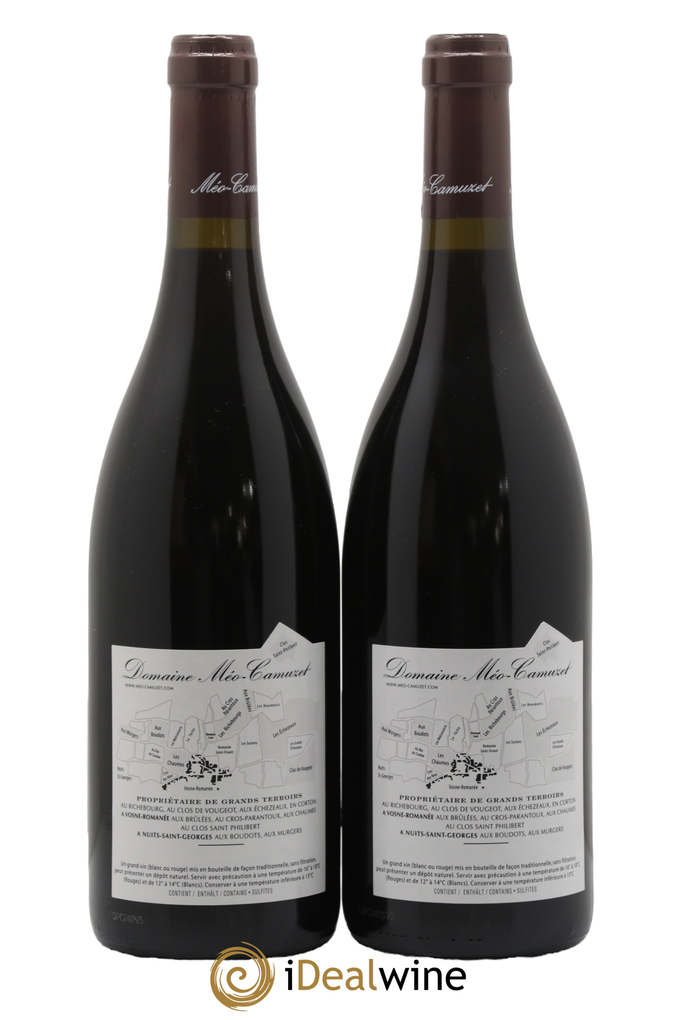 Vosne-Romanée 1er Cru Les Chaumes Méo-Camuzet (Domaine) 2016 - Lot de 2 bouteilles - 1