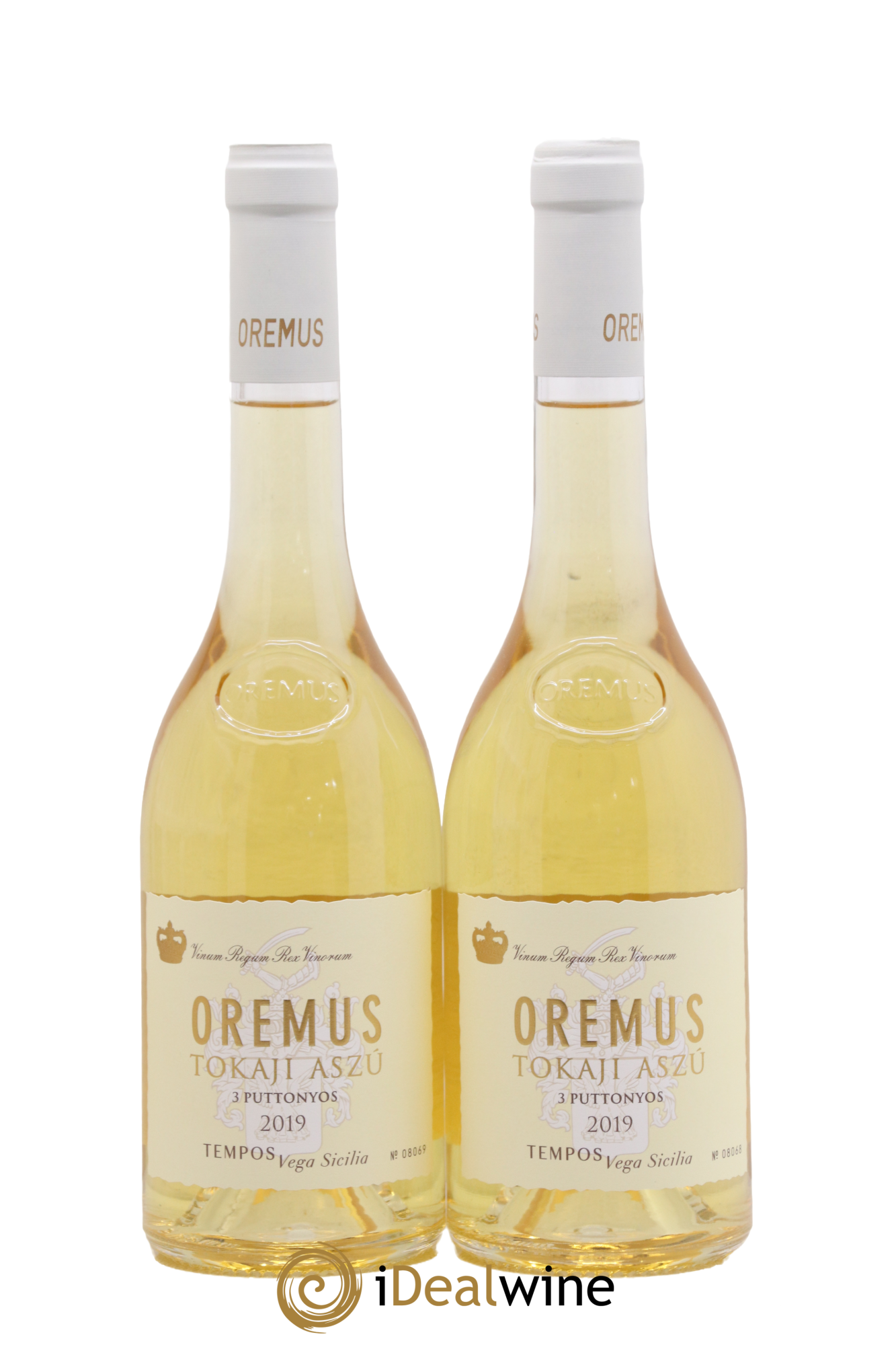 Tokaj Aszu 3 Puttonyos Oremus by Vega Sicilia 2019 - Lot de 2 format 50cls - 0