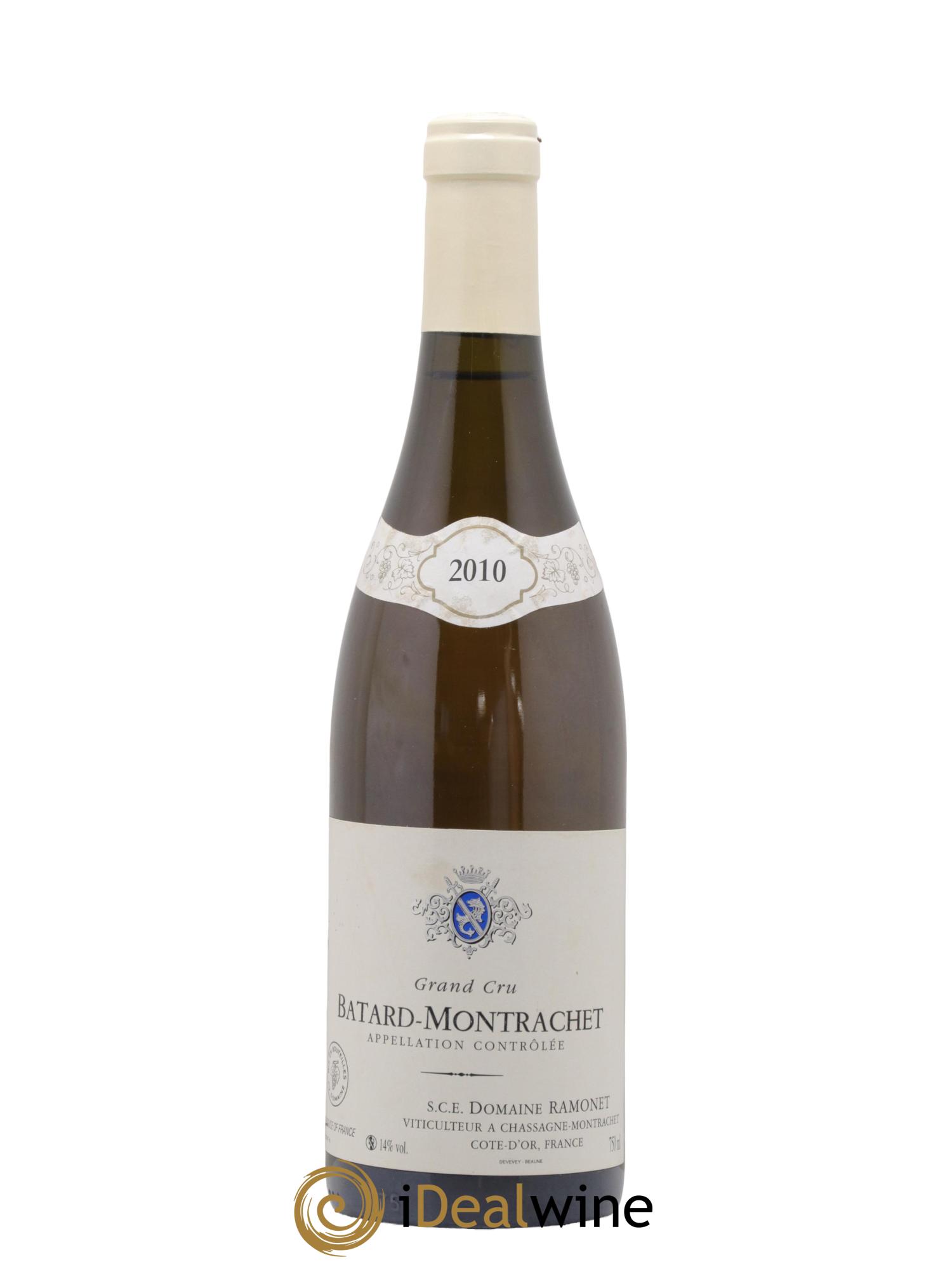 Bâtard-Montrachet Grand Cru Ramonet (Domaine) 2010 - Posten von 1 Flasche - 0