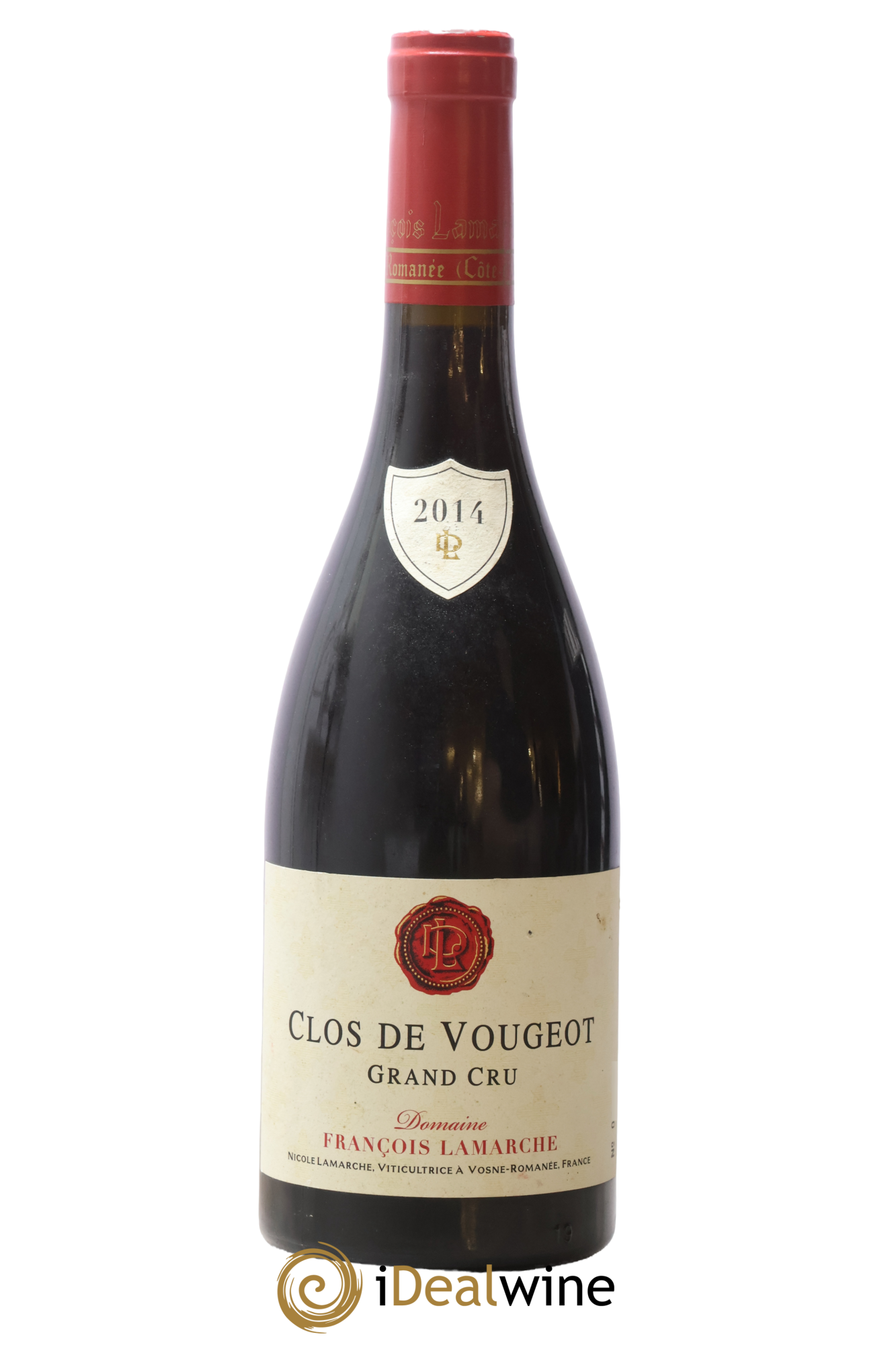 Clos de Vougeot Grand Cru Lamarche (Domaine) 2014 - Posten von 1 Flasche - 0