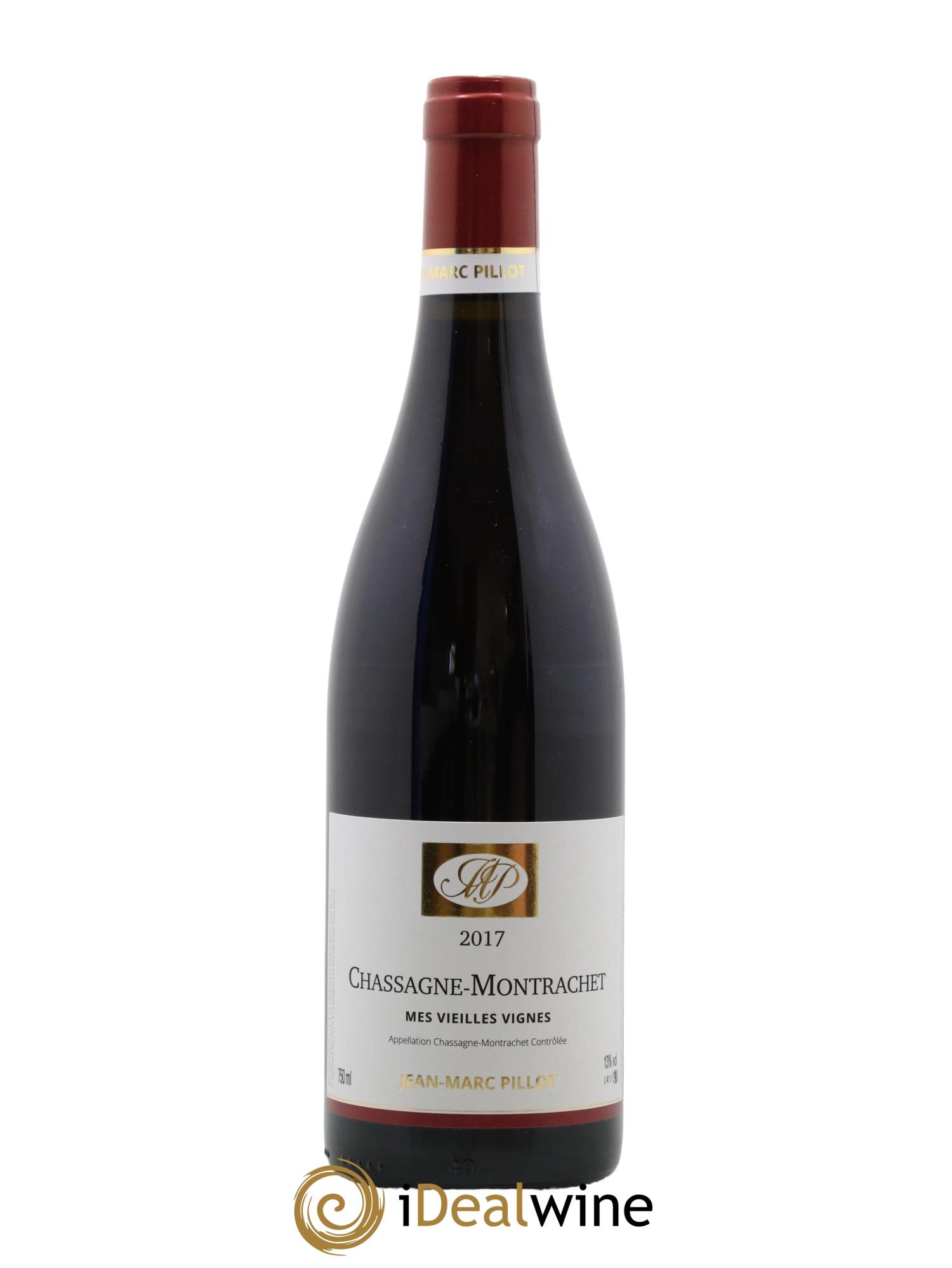 Chassagne-Montrachet Vieilles Vignes Jean-Marc Pillot et Fils (Domaine) 2017 - Lot de 1 bouteille - 0