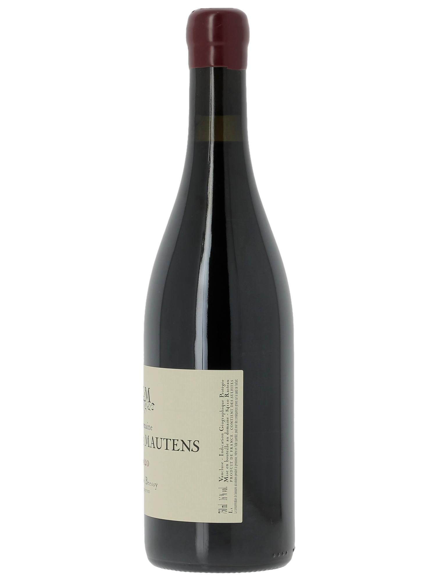 Vaucluse (Vin de Pays de Vaucluse) Domaine Gourt de Mautens - Jérôme Bressy 2020 - Lot de 1 bouteille - 1