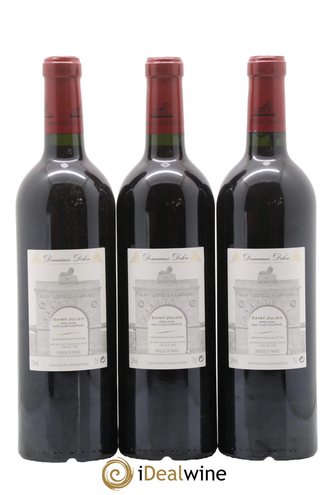 Château Léoville Las Cases 2ème Grand Cru Classé 2009 - Lot of 12 bottles - 6