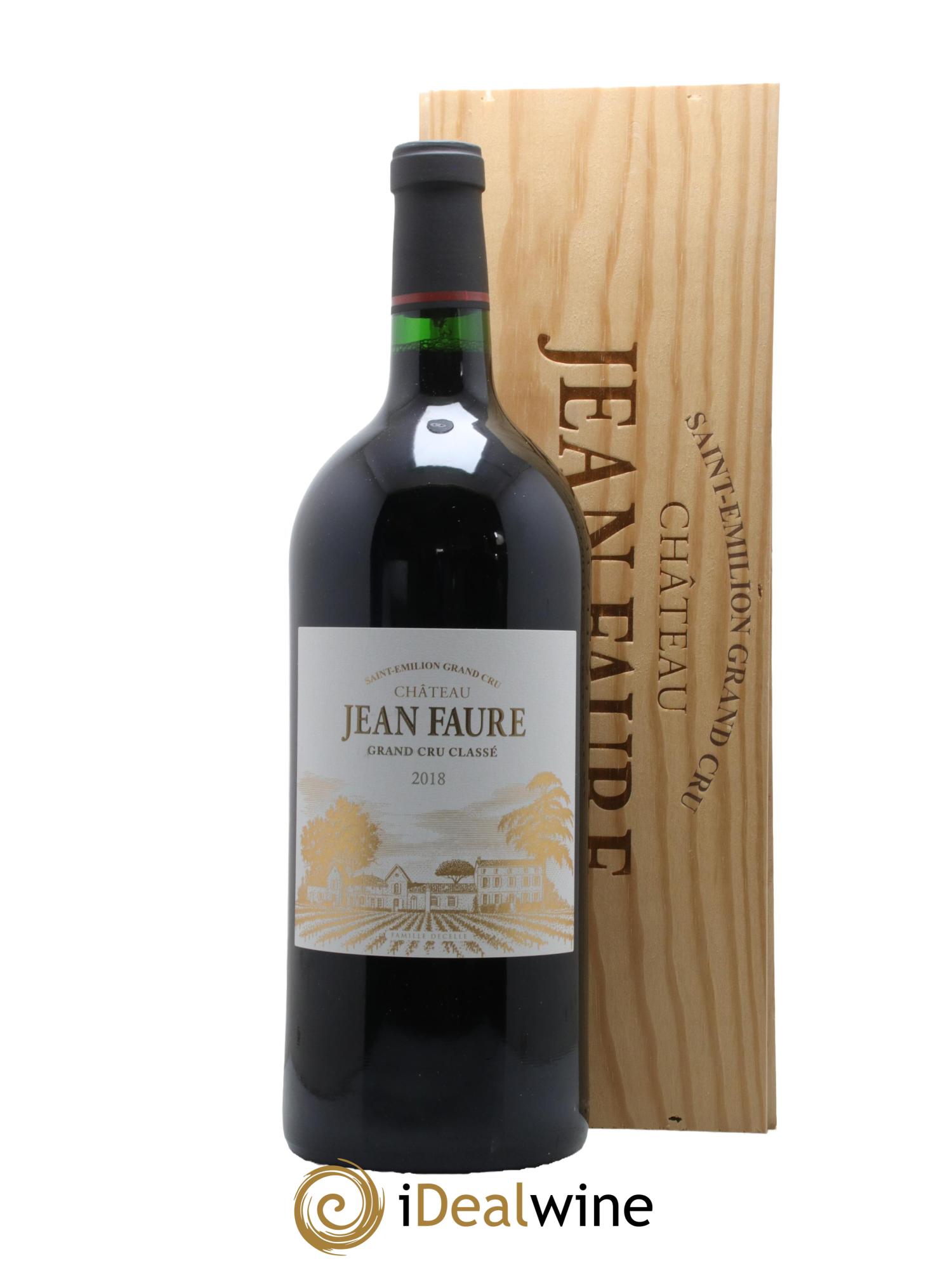 Château Jean Faure Grand Cru Classé 2018 - Lot de 1 double magnum - 0