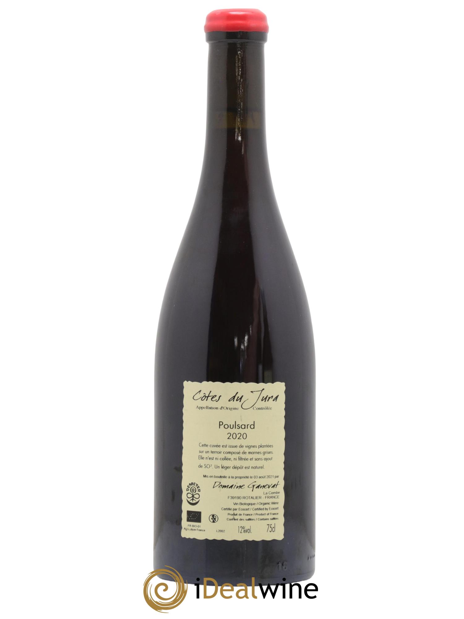 Côtes du Jura Les Chalasses Vieilles Vignes Poulsard Jean-François Ganevat (Domaine) 2020 - Lot de 1 bouteille - 1