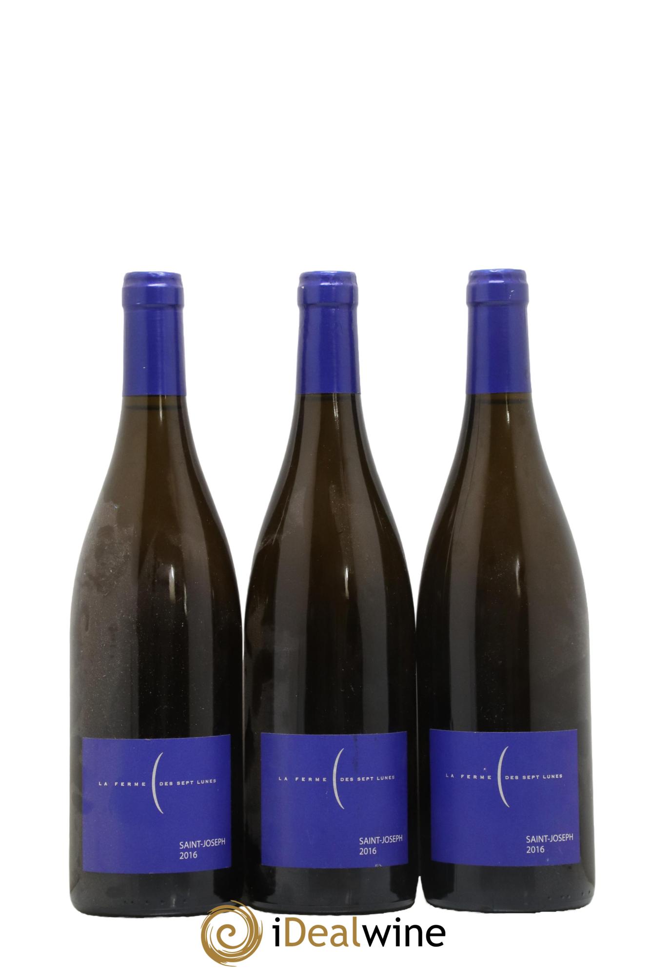Saint-Joseph La Ferme des Sept Lune 2016 - Lot de 3 bouteilles - 0
