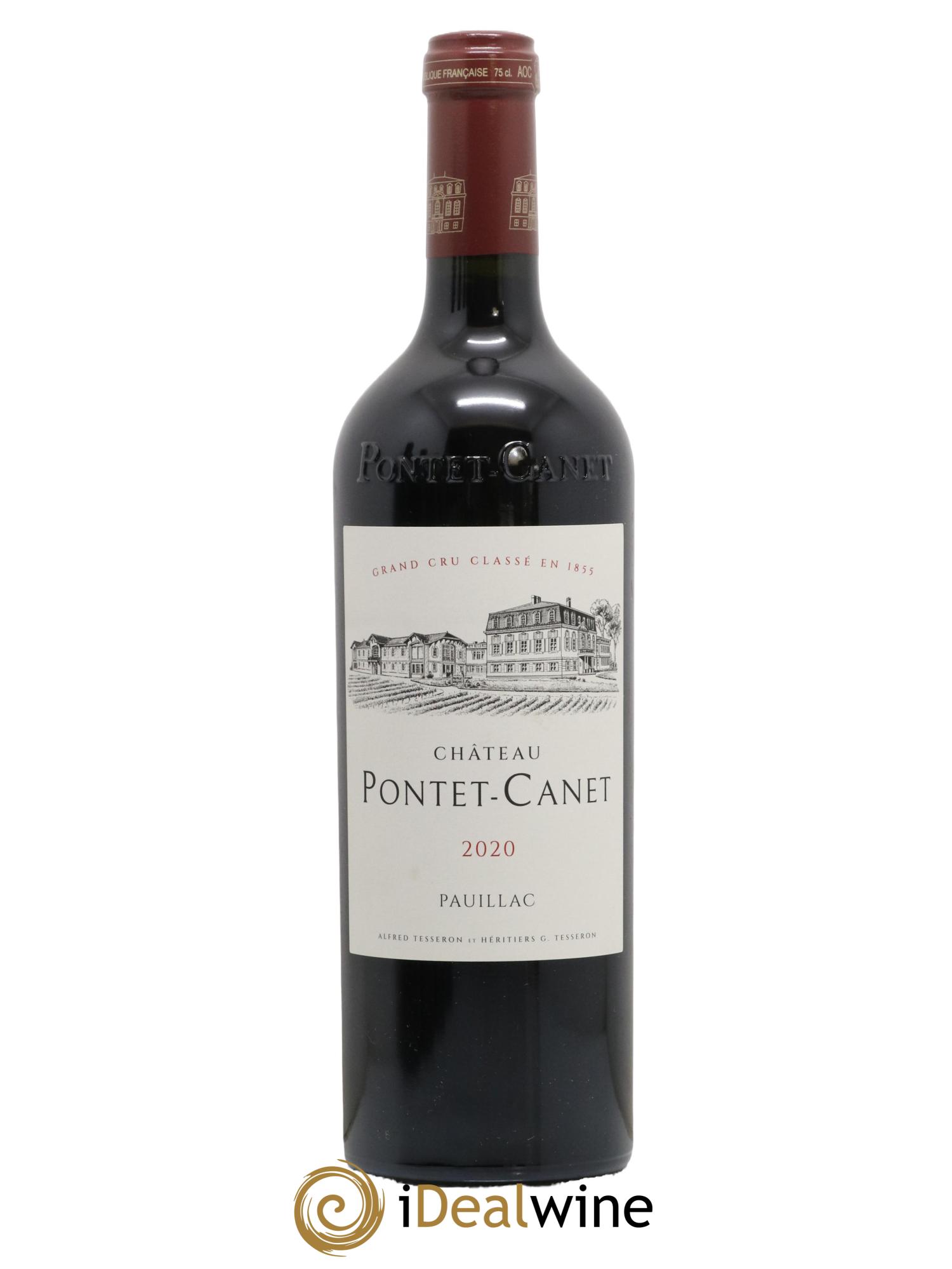 Château Pontet Canet 5ème Grand Cru Classé 2020 - Lot de 1 bouteille - 0