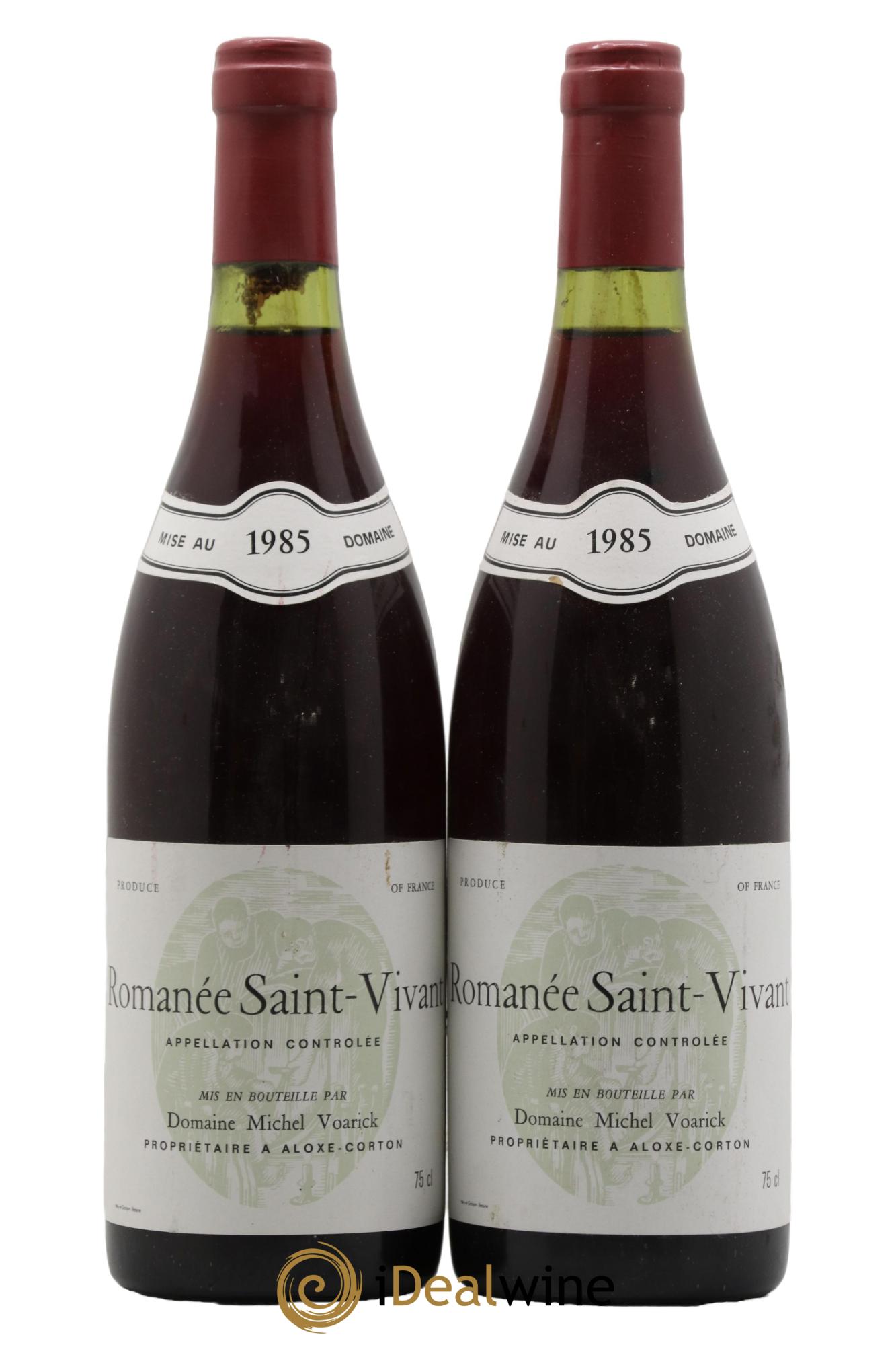 Romanée-Saint-Vivant Grand Cru Michel Voarick 1985 - Lot de 2 bouteilles - 0