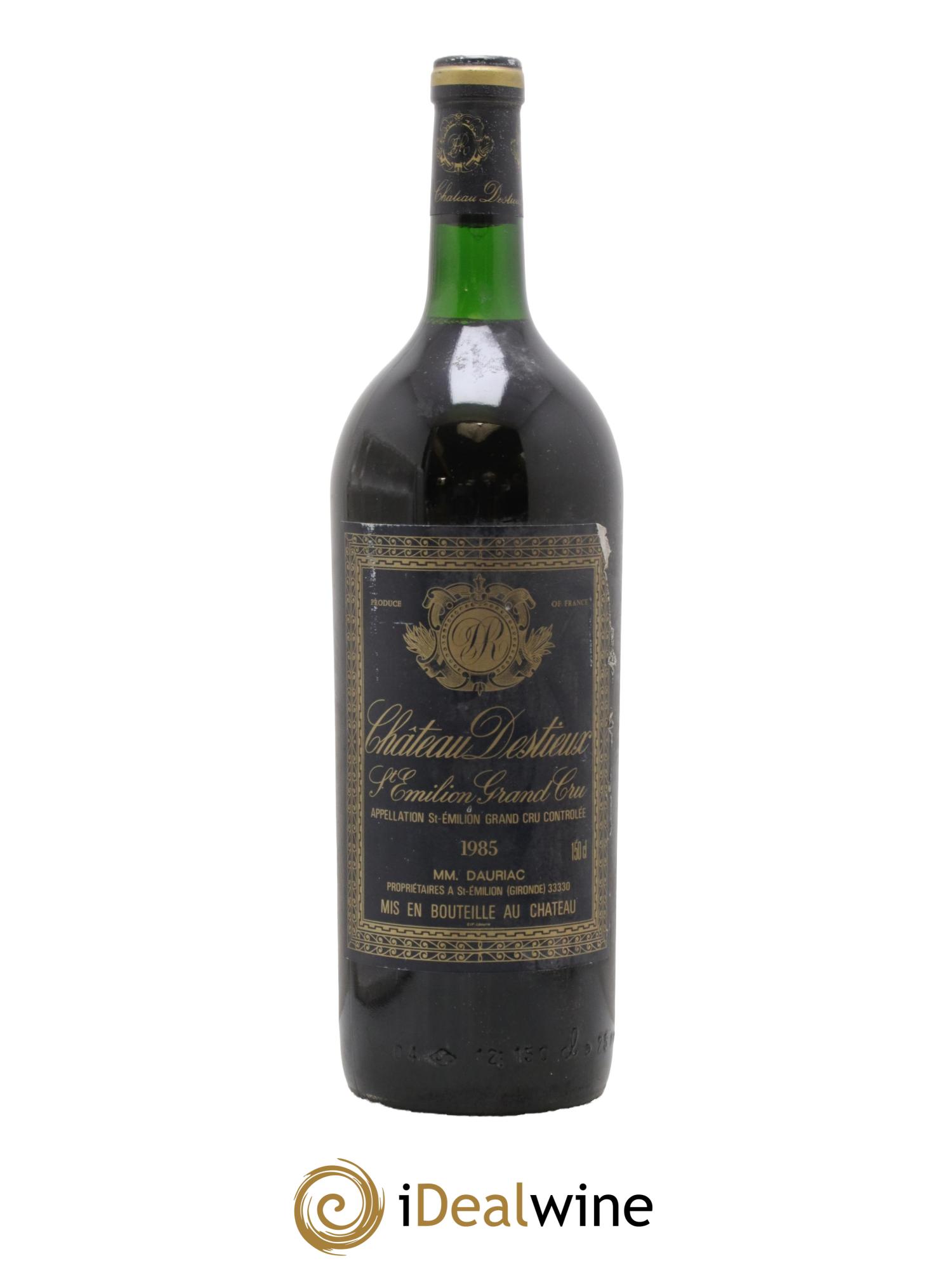 Château Destieux Grand Cru Classé 1985 - Lot of 1 magnum - 0