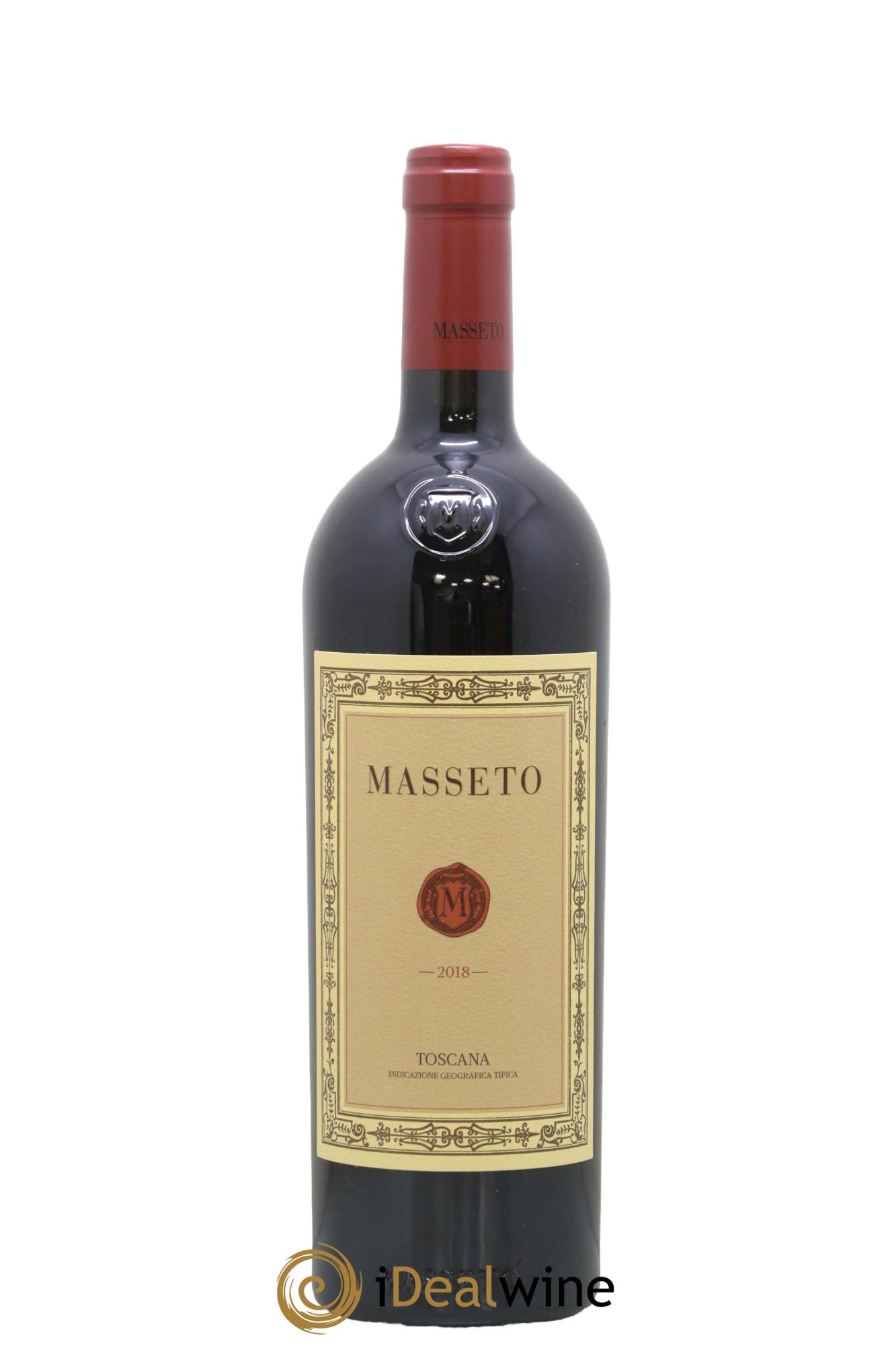 Toscana IGT Tenuta Dell'Ornellaia Masseto Frescobaldi  2018 - Lot de 1 bouteille - 0