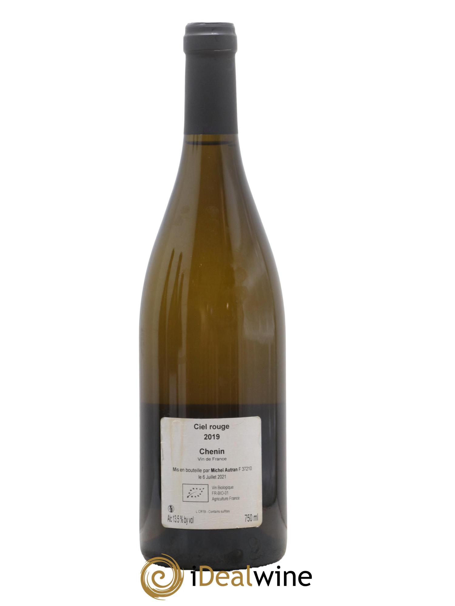 Vin de France Ciel Rouge Michel Autran 2019 - Lot de 1 bouteille - 1