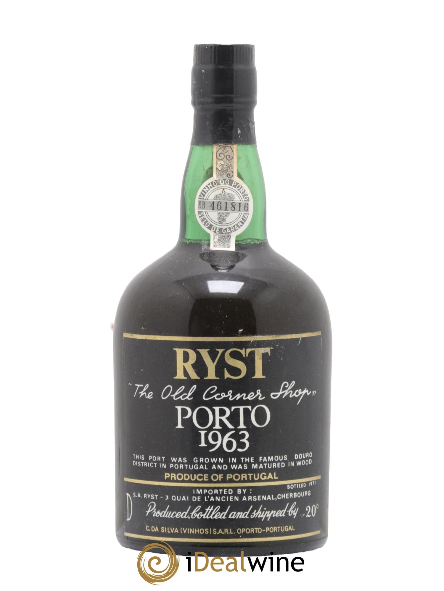Porto Ryst 1963 - Lot de 1 bouteille - 0