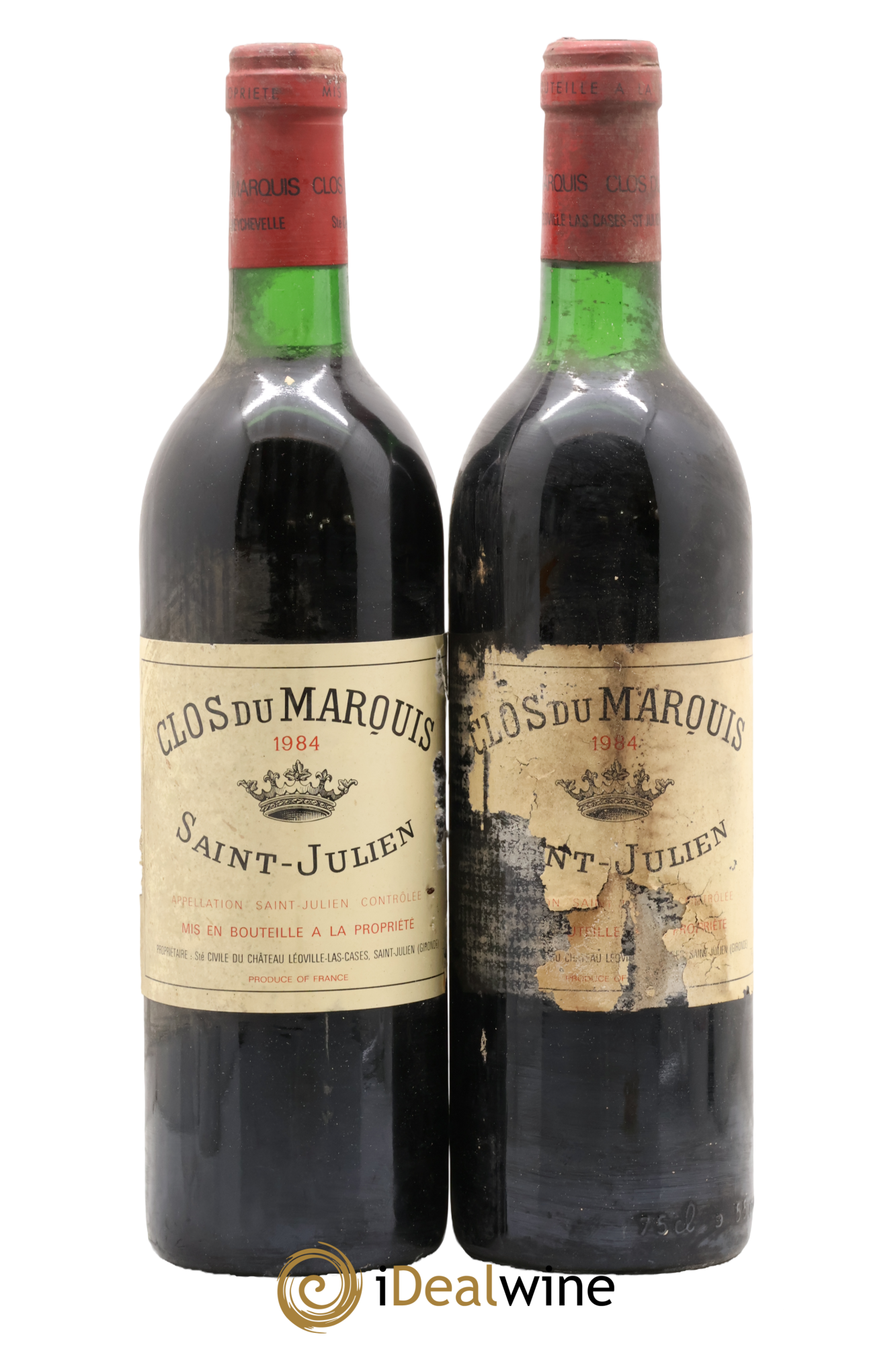 Clos du Marquis 1984 - Posten von 2 Flaschen - 0