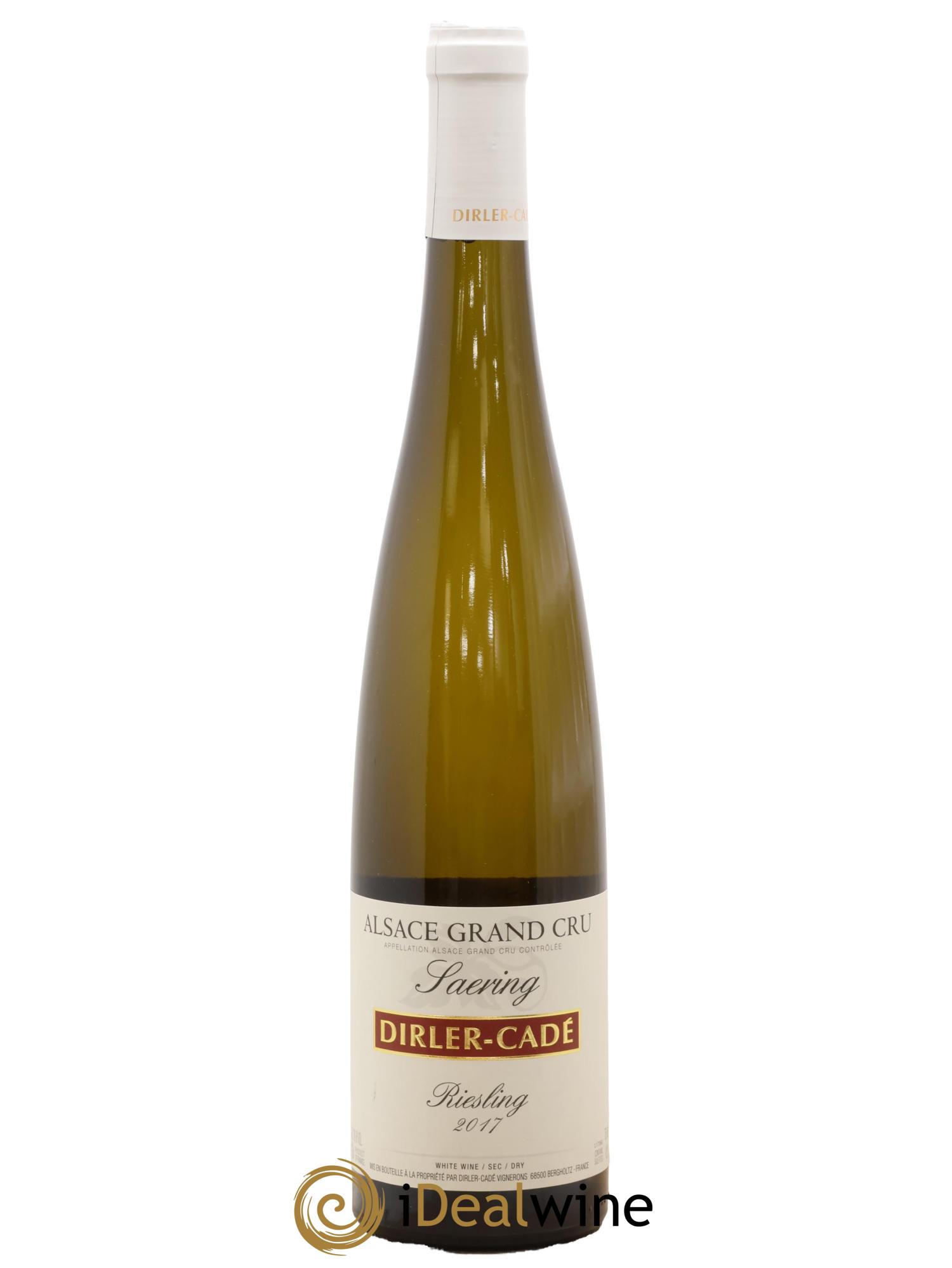 Alsace Riesling Grand Cru Saering Dirler-Cadé 2017 - Posten von 1 Flasche - 0