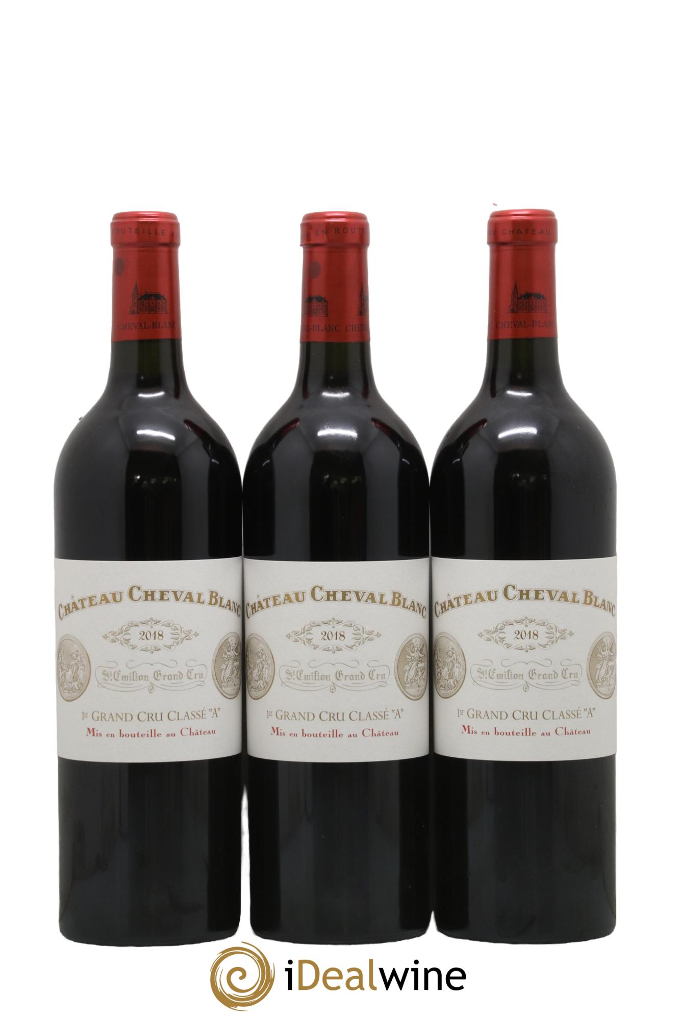 Château Cheval Blanc 1er Grand Cru Classé A 2018 - Lot de 6 bouteilles - 3