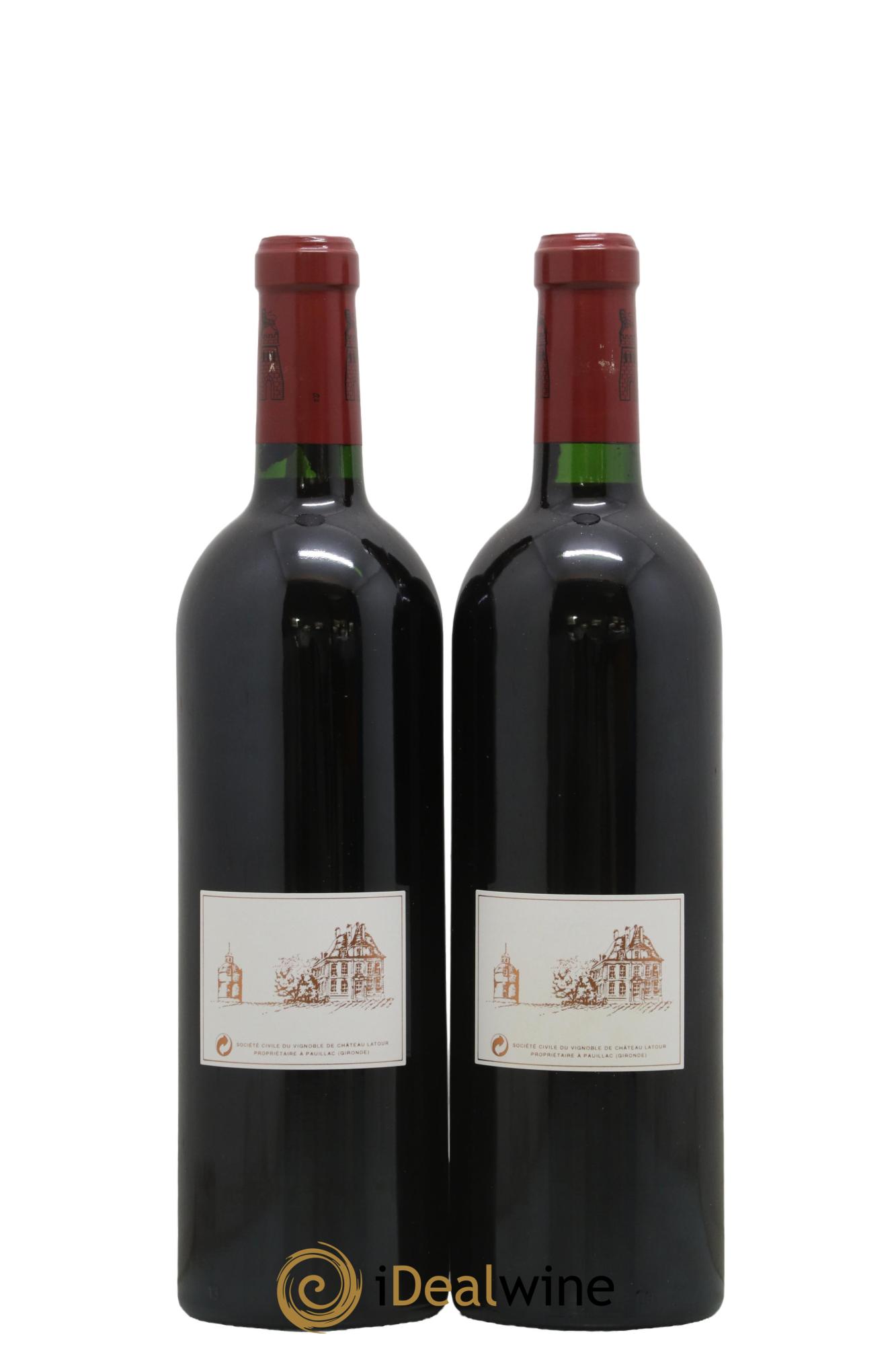 Château Latour 1er Grand Cru Classé 1998 - Lot of 2 bottles - 1