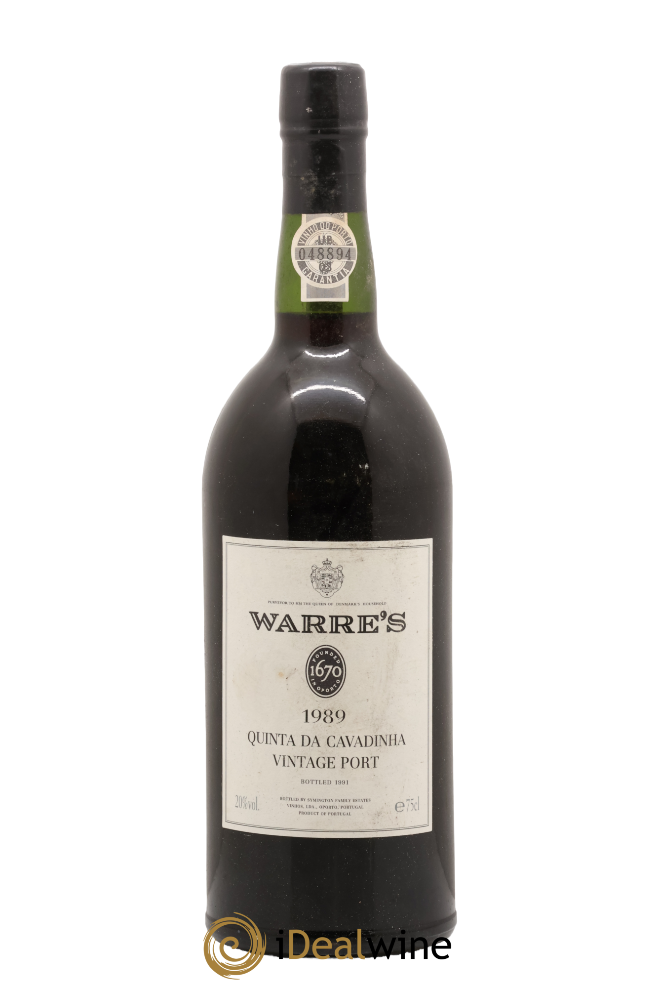 Porto Warre's Quinta da Cavadinha 1989 - Lot of 1 bottle - 0