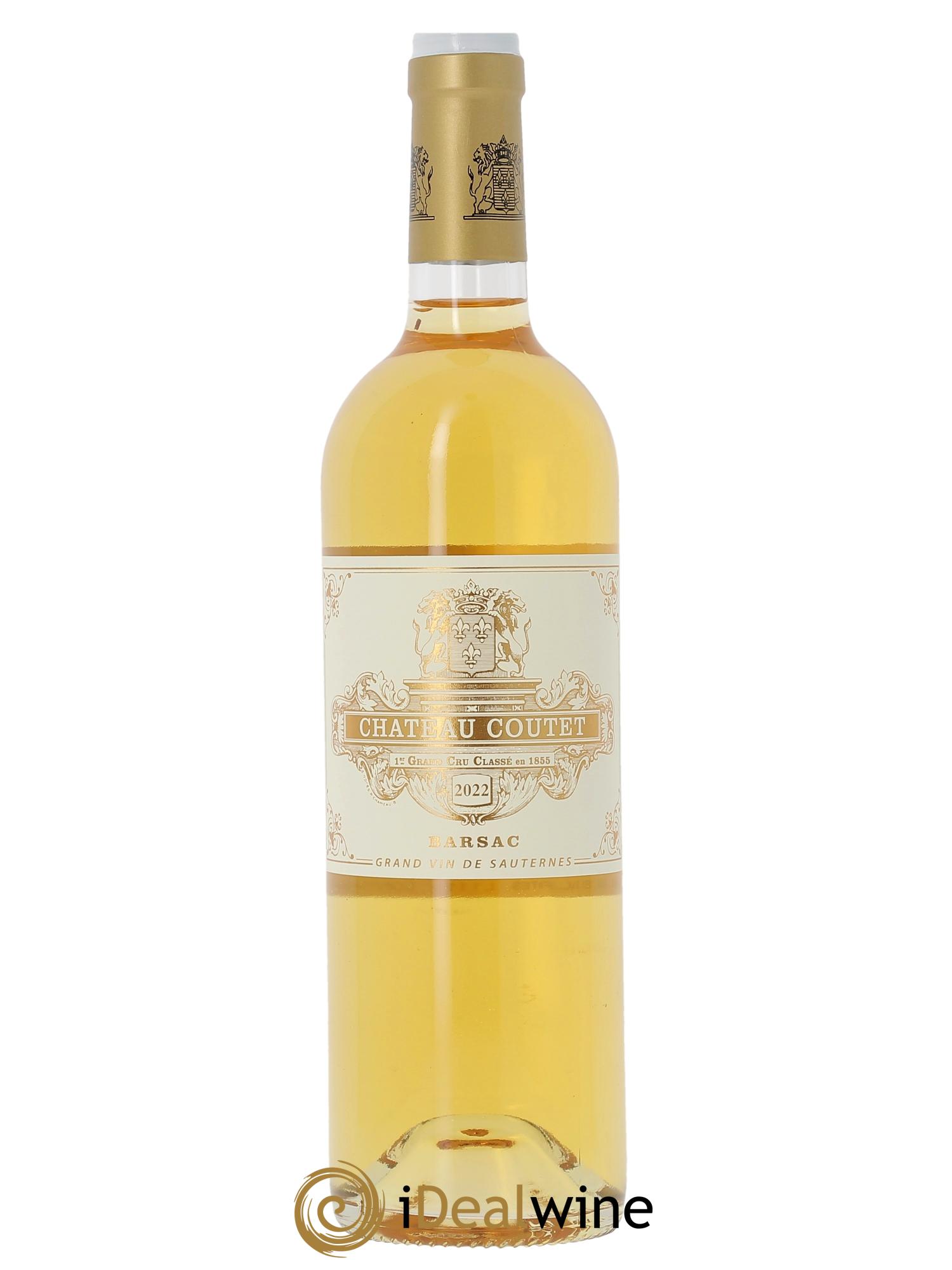 Château Coutet 1er Grand Cru Classé (CBO à partir de 6 bts) 2022 - Lot de 1 bouteille - 0