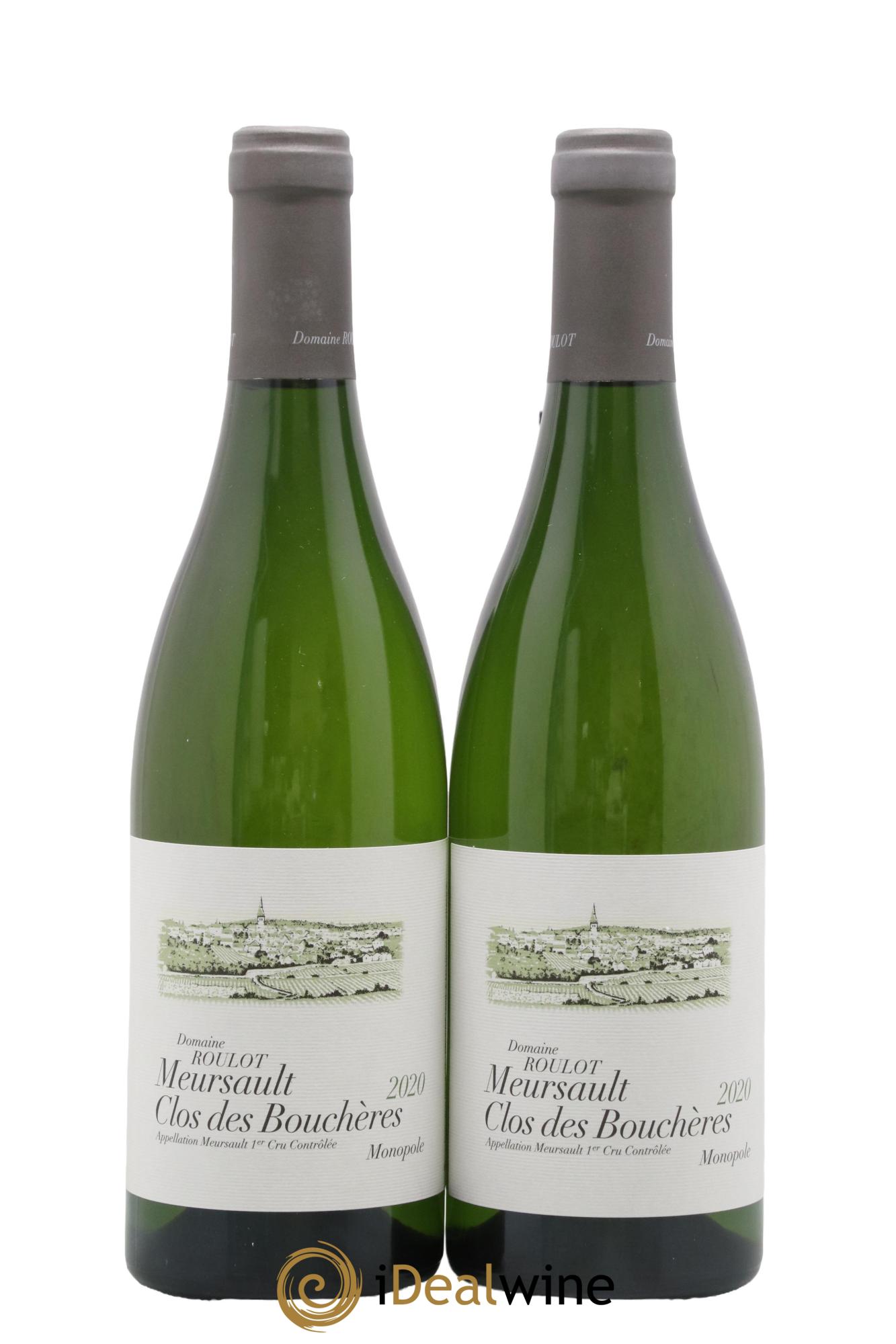 Meursault 1er Cru Clos des Bouchères Roulot (Domaine) 2020 - Lot de 2 bouteilles - 0