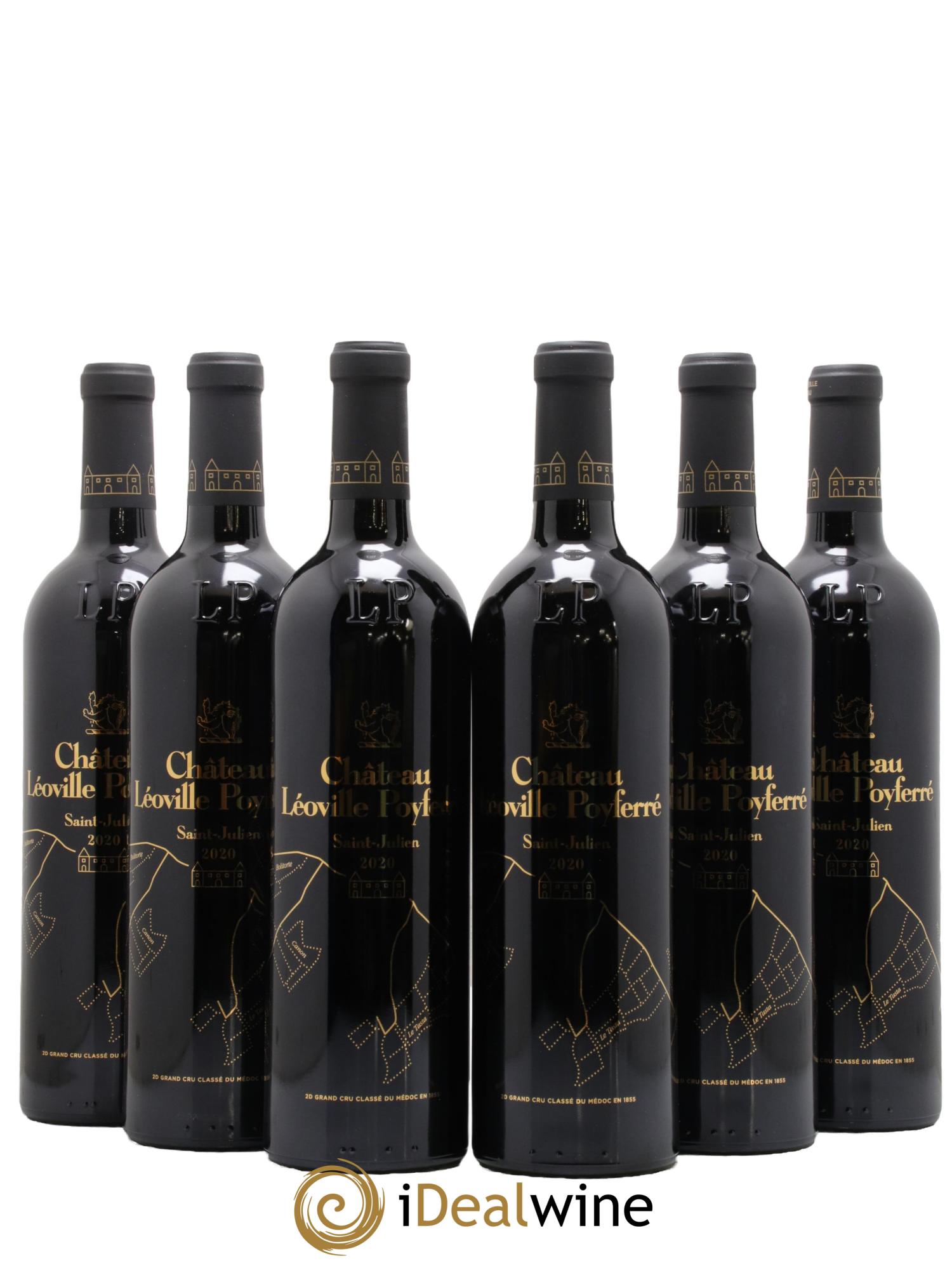Château Léoville Poyferré 2ème Grand Cru Classé  2020 - Lot de 6 bouteilles - 0