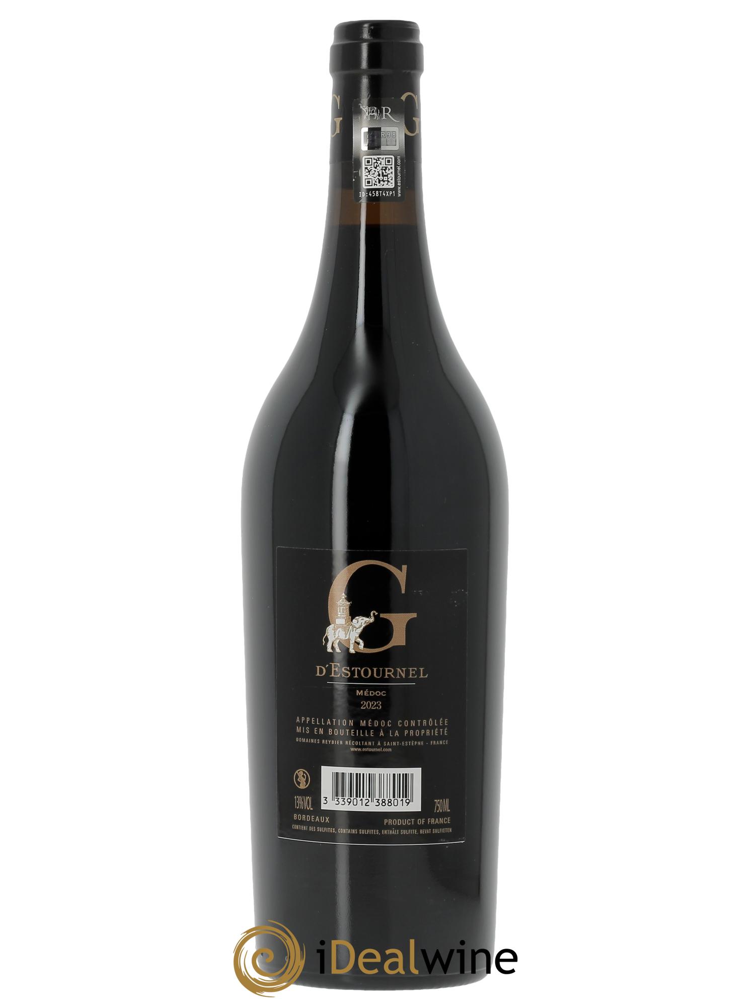 G d'Estournel (OWC if 6 bts) 2023 - Lot of 1 bottle - 1