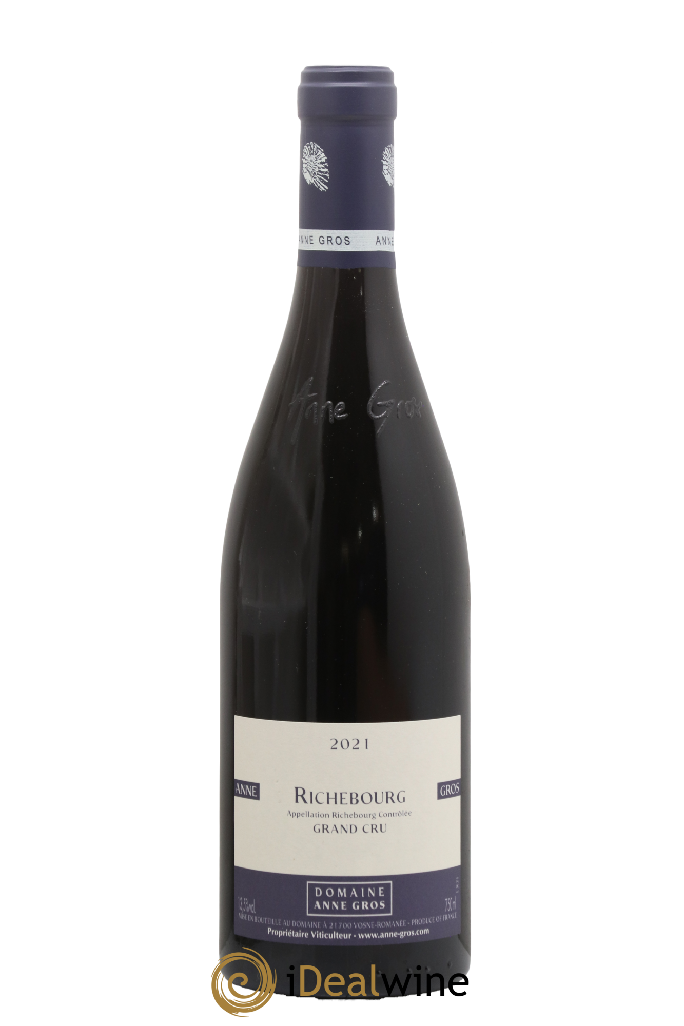 Richebourg Grand Cru Anne Gros 2021 - Lot de 1 bouteille - 0