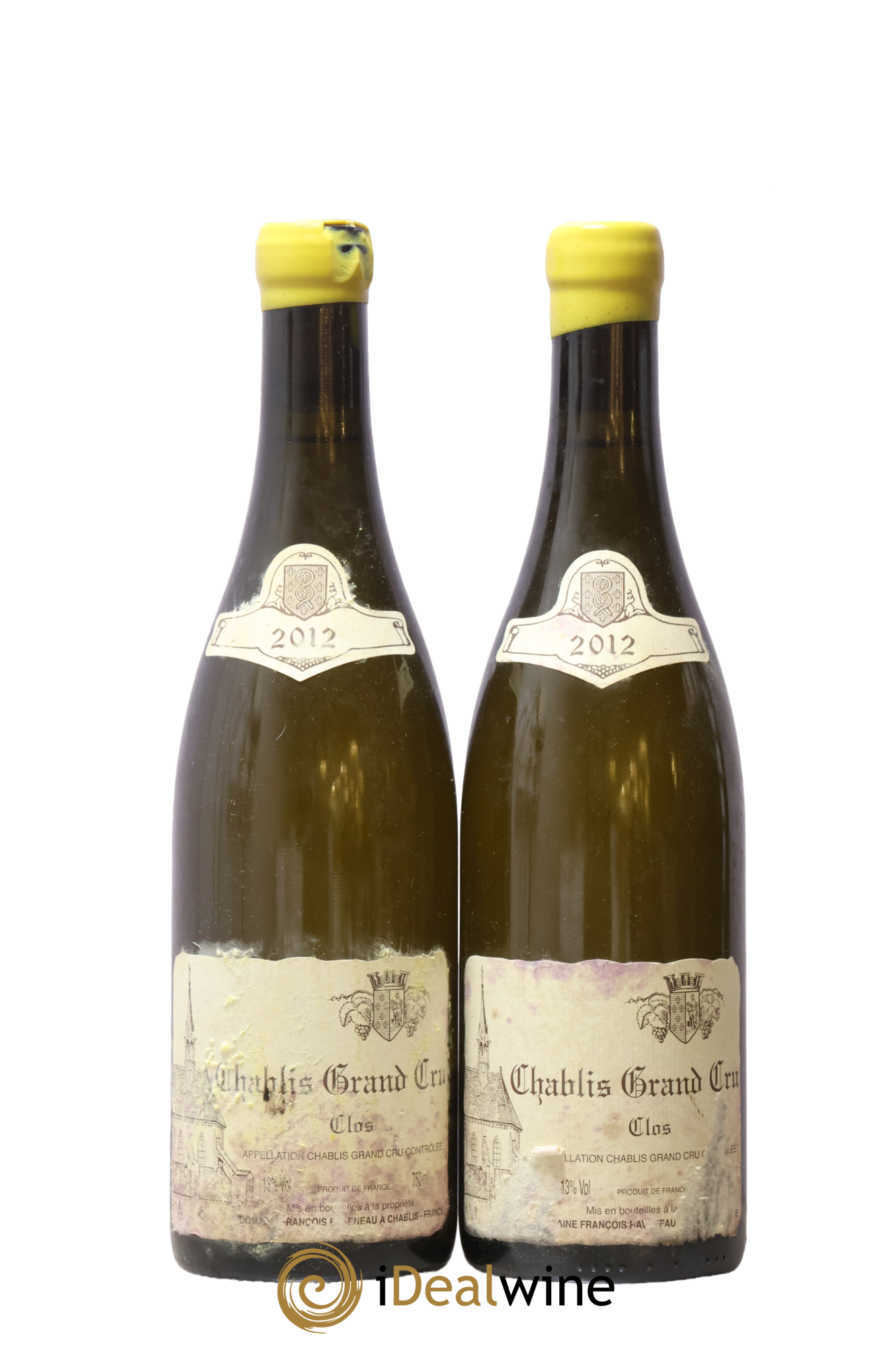 Chablis Grand Cru Clos Raveneau (Domaine) 2012 - Lote de 2 botellas - 0