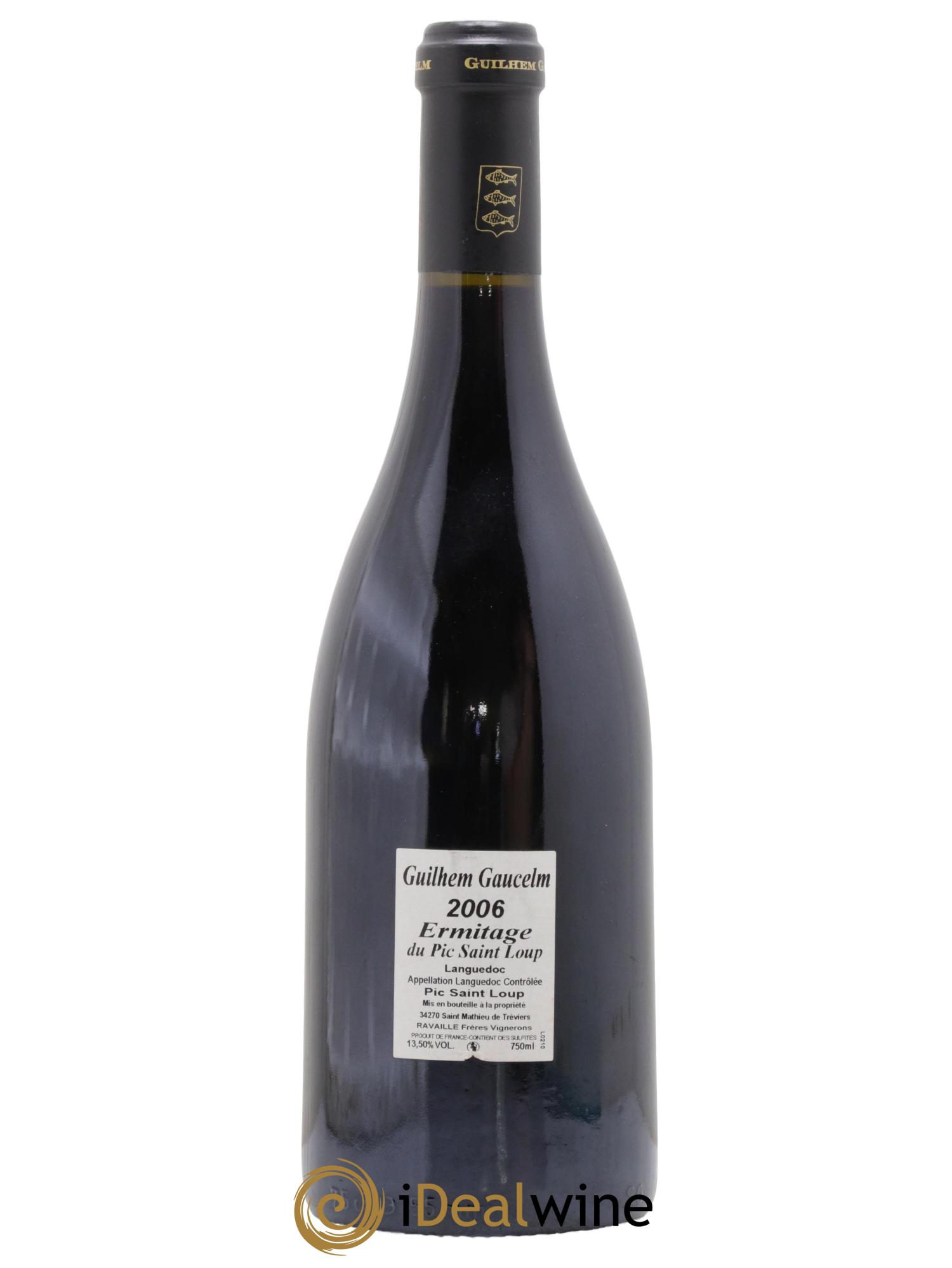 Pic Saint-Loup Héritage du Pic Saint-Loup (anciennement Ermitage) Guilhem Gaucelm  2006 - Posten von 1 Flasche - 1