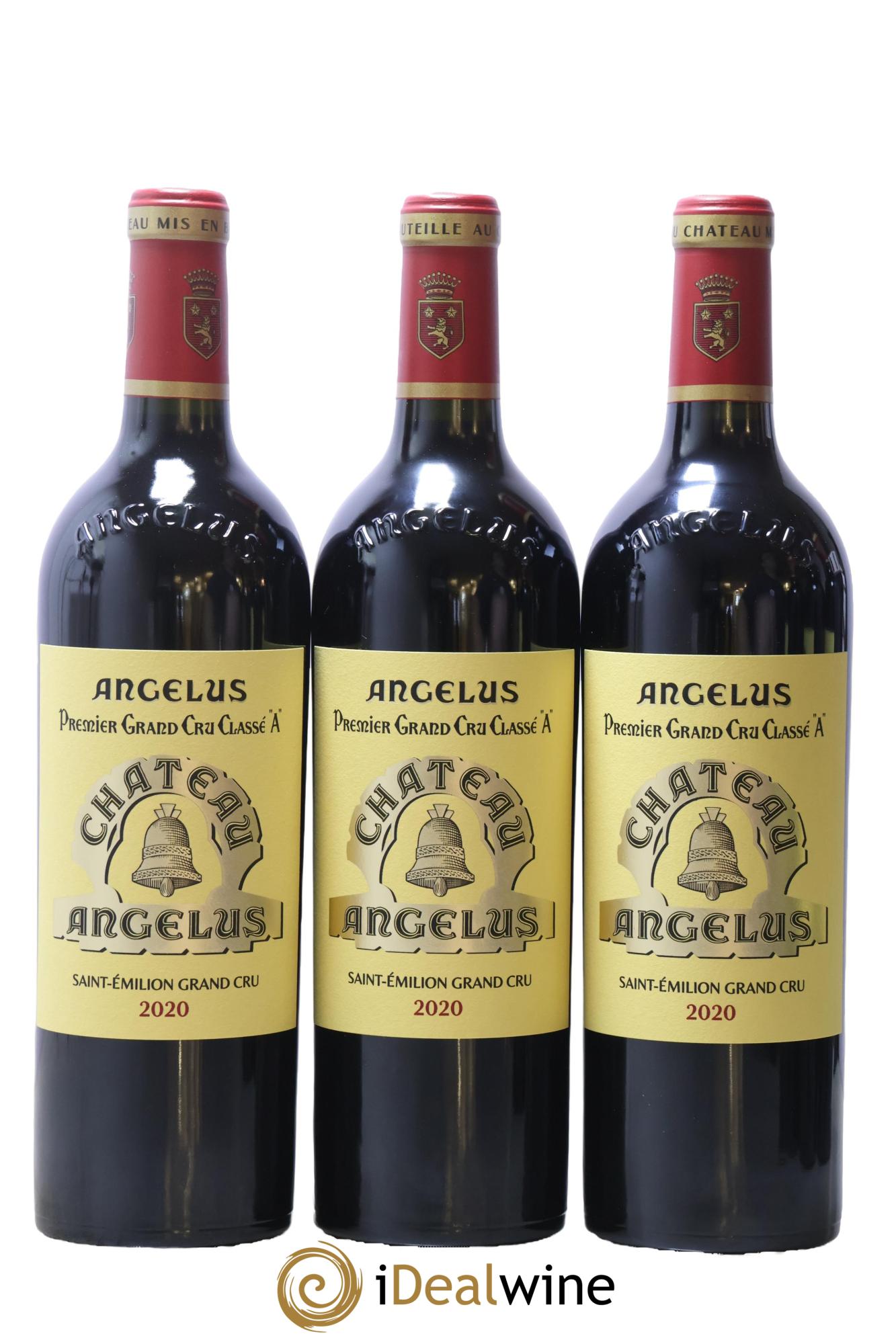 Château Angélus 1er Grand Cru Classé A 2020 - Lot de 6 bouteilles - 1