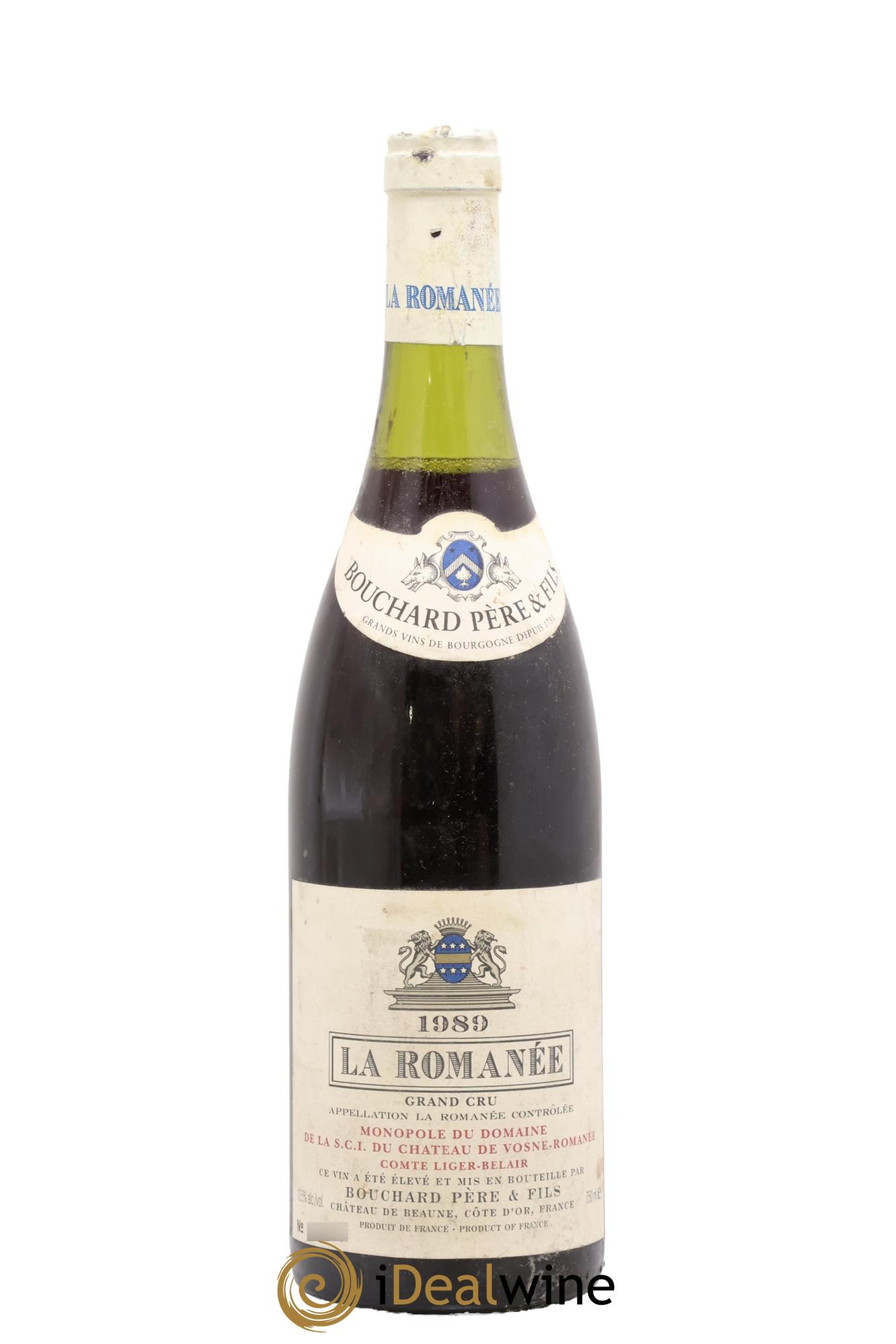 La Romanée Grand Cru Comte Liger-Belair (Domaine du) 1989 - Posten von 1 Flasche - 0